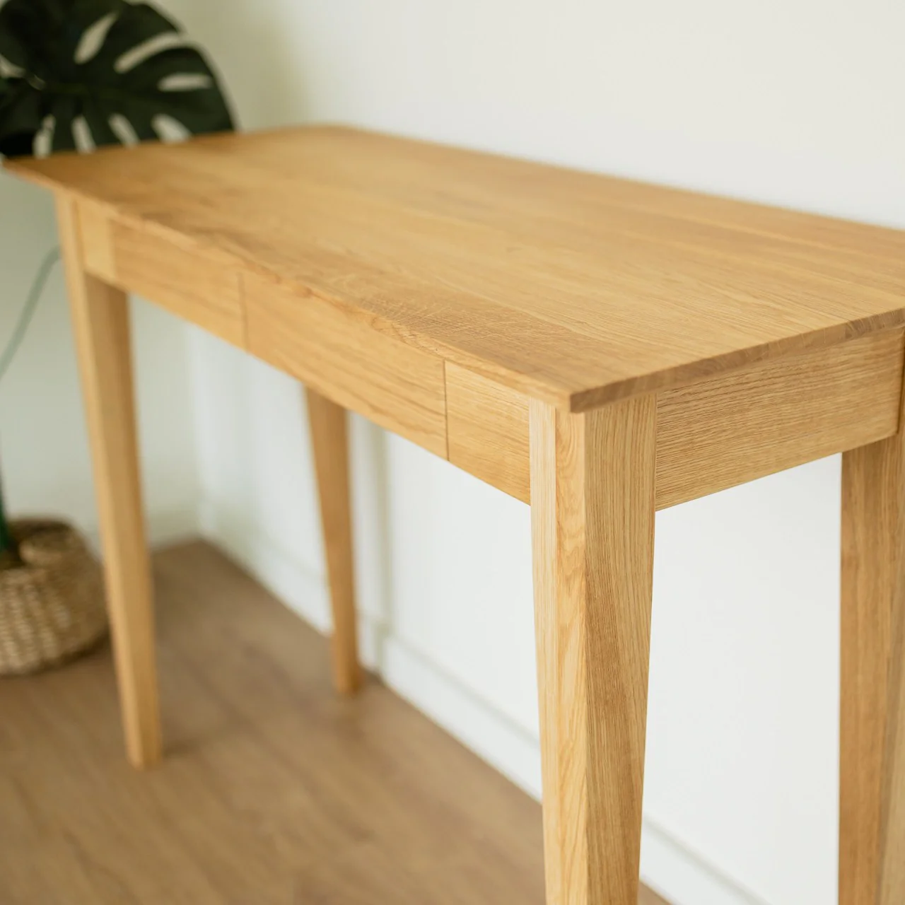 Consola con, 2 cajones de madera maciza de roble Toledo 2 | NordicStory - Image 3
