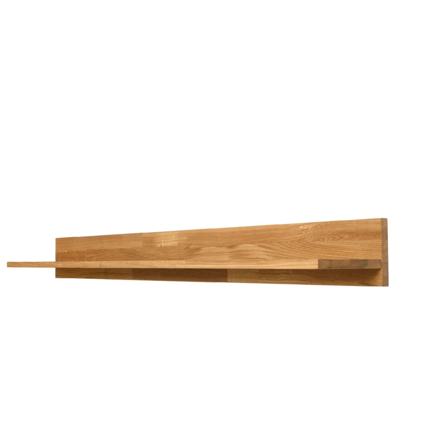 Estante de pared de madera maciza de roble Moritz | NordicStory - Image 3