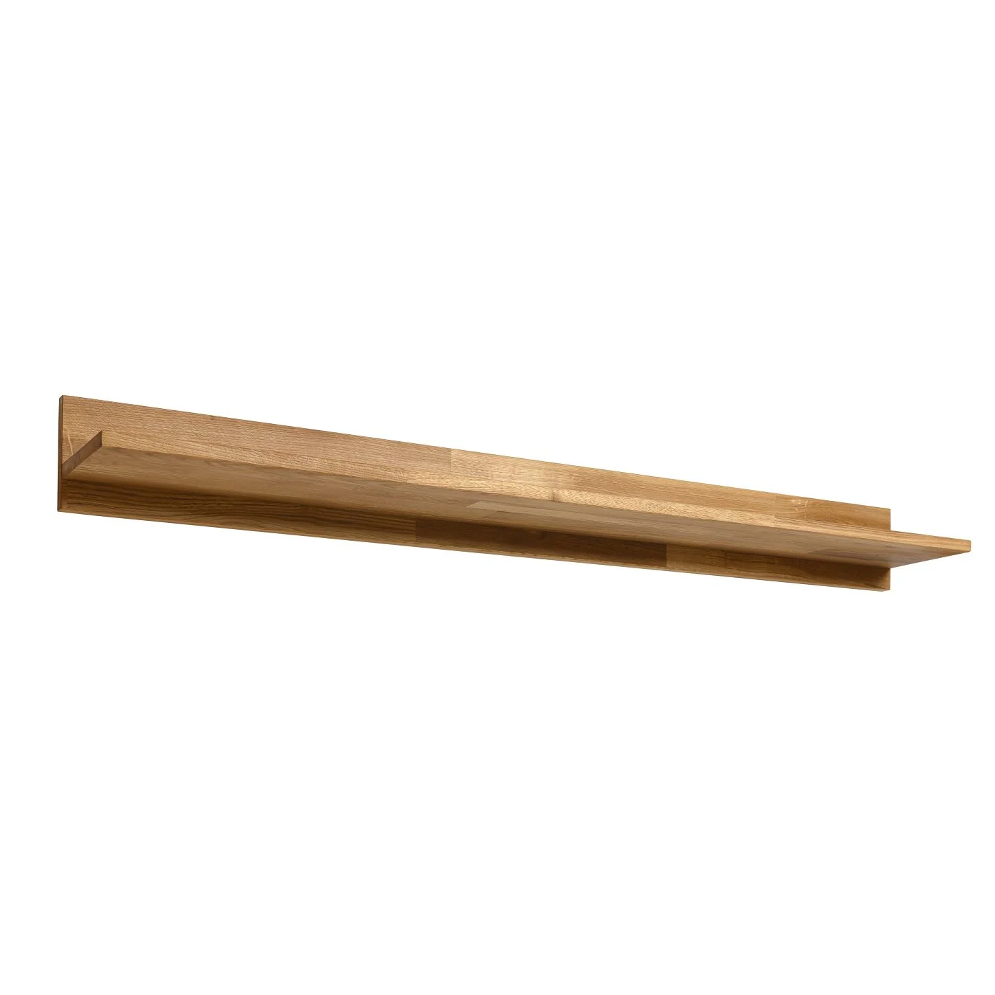 Estante de pared de madera maciza de roble Moritz | NordicStory - Image 4