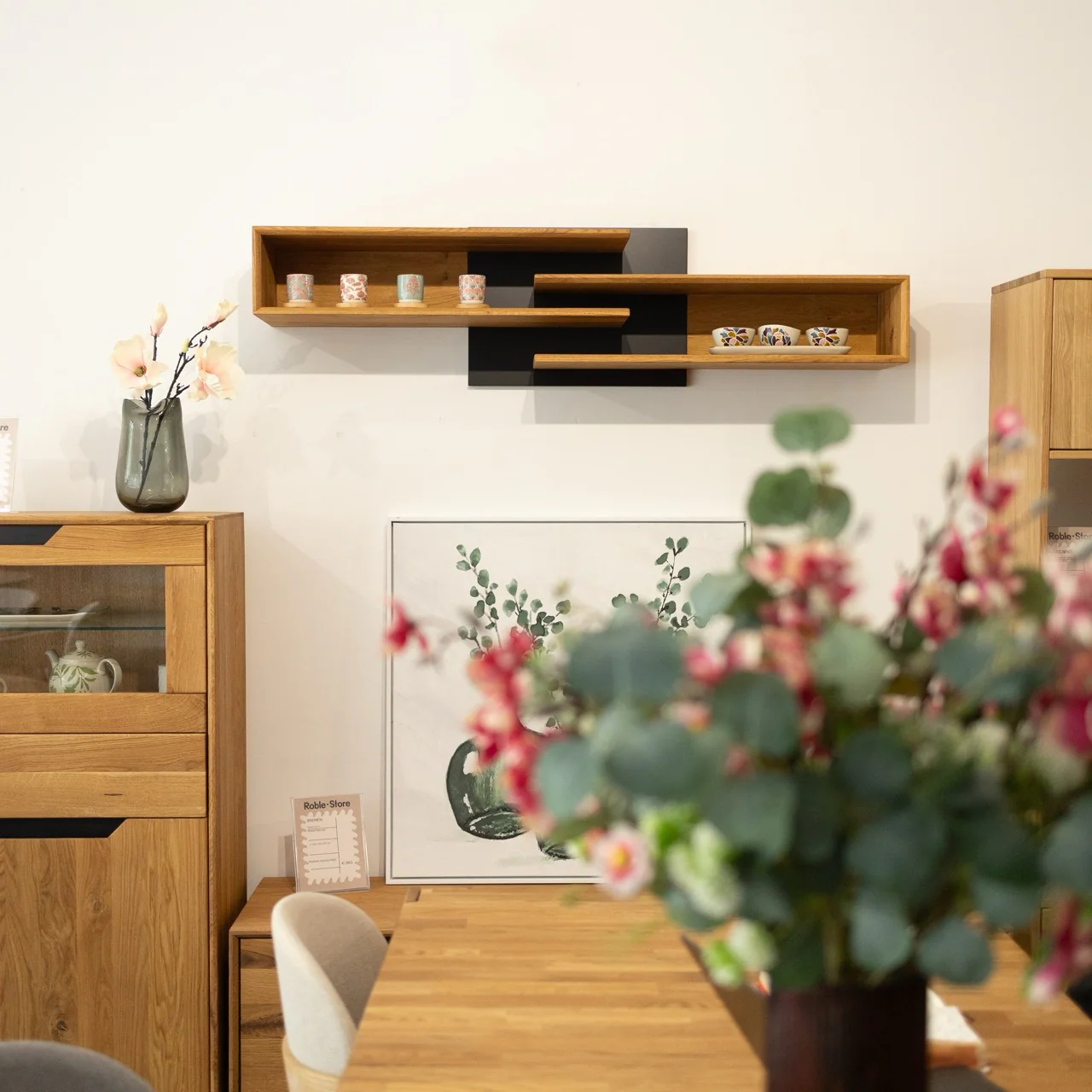 Estanteria de madera maciza roble Bremen | NordicStory - Image 2