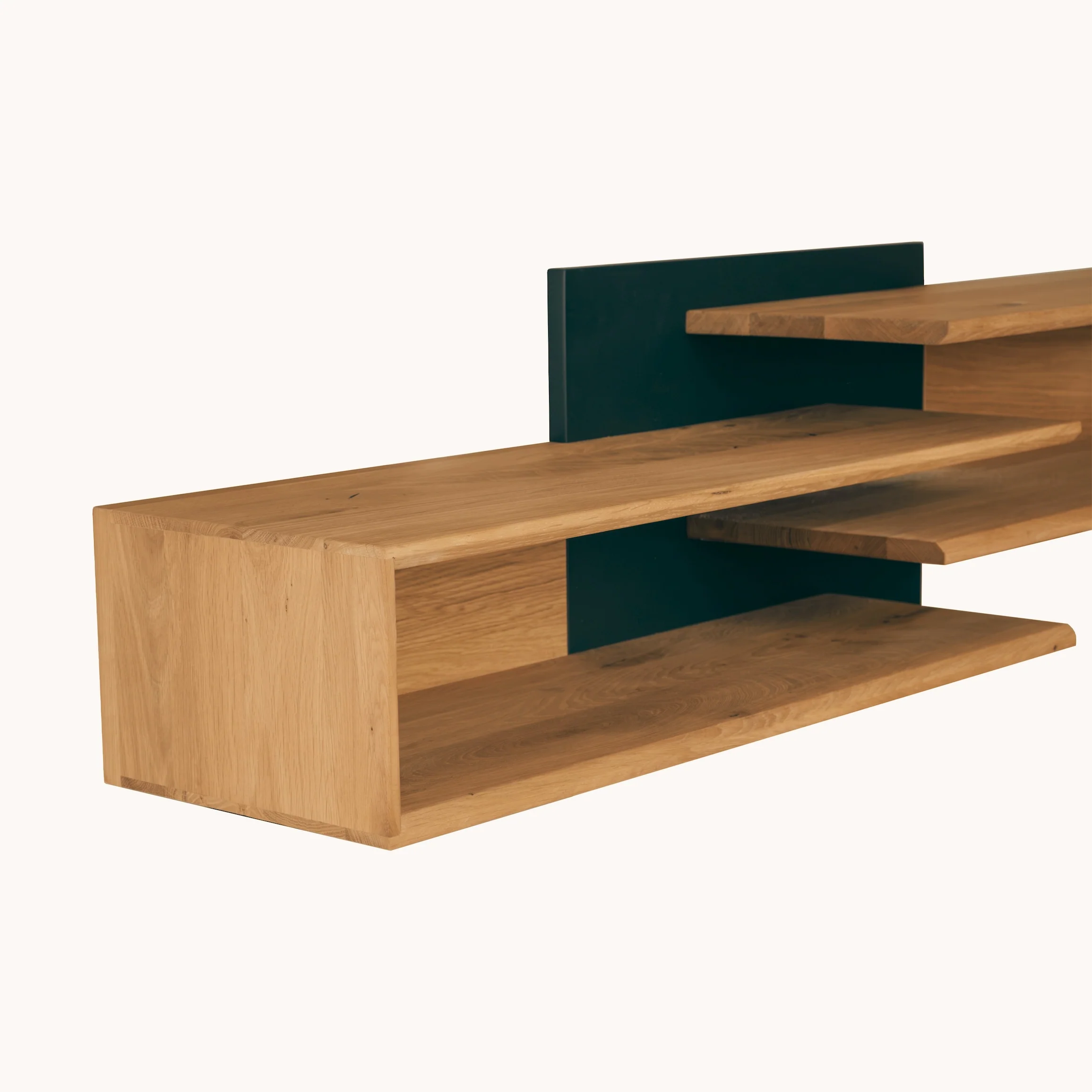 Estanteria de madera maciza roble Bremen | NordicStory - Image 4
