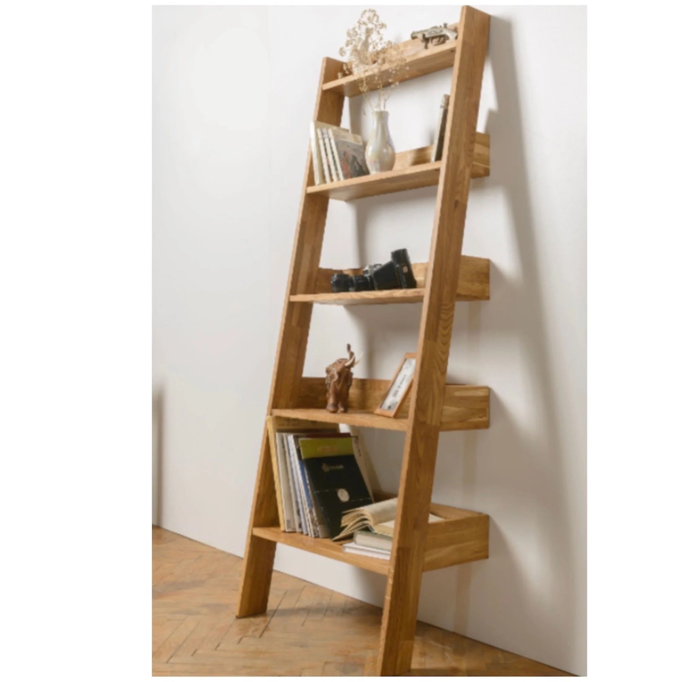 Estanteria Libreria de madera maciza de roble Escandi | NordicStory - Image 5