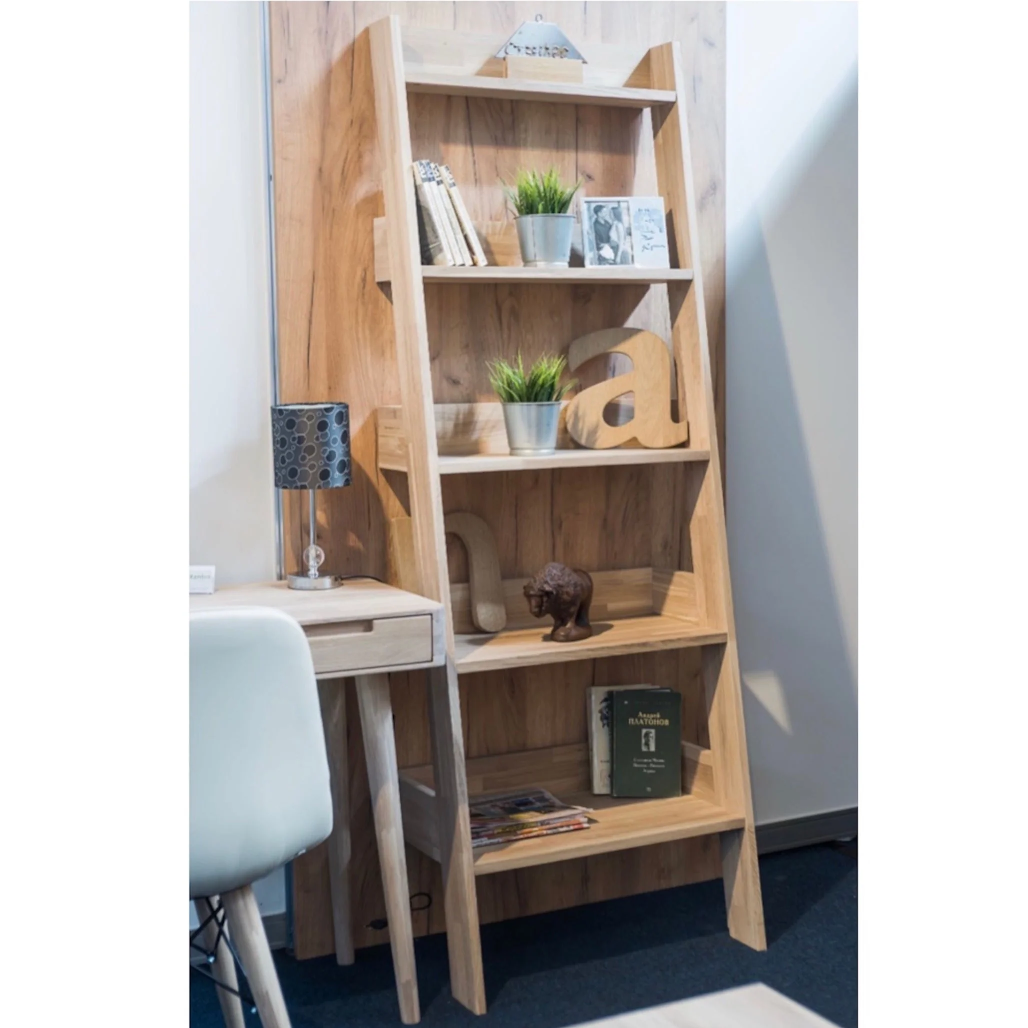 Estanteria Libreria de madera maciza de roble Escandi | NordicStory - Image 6