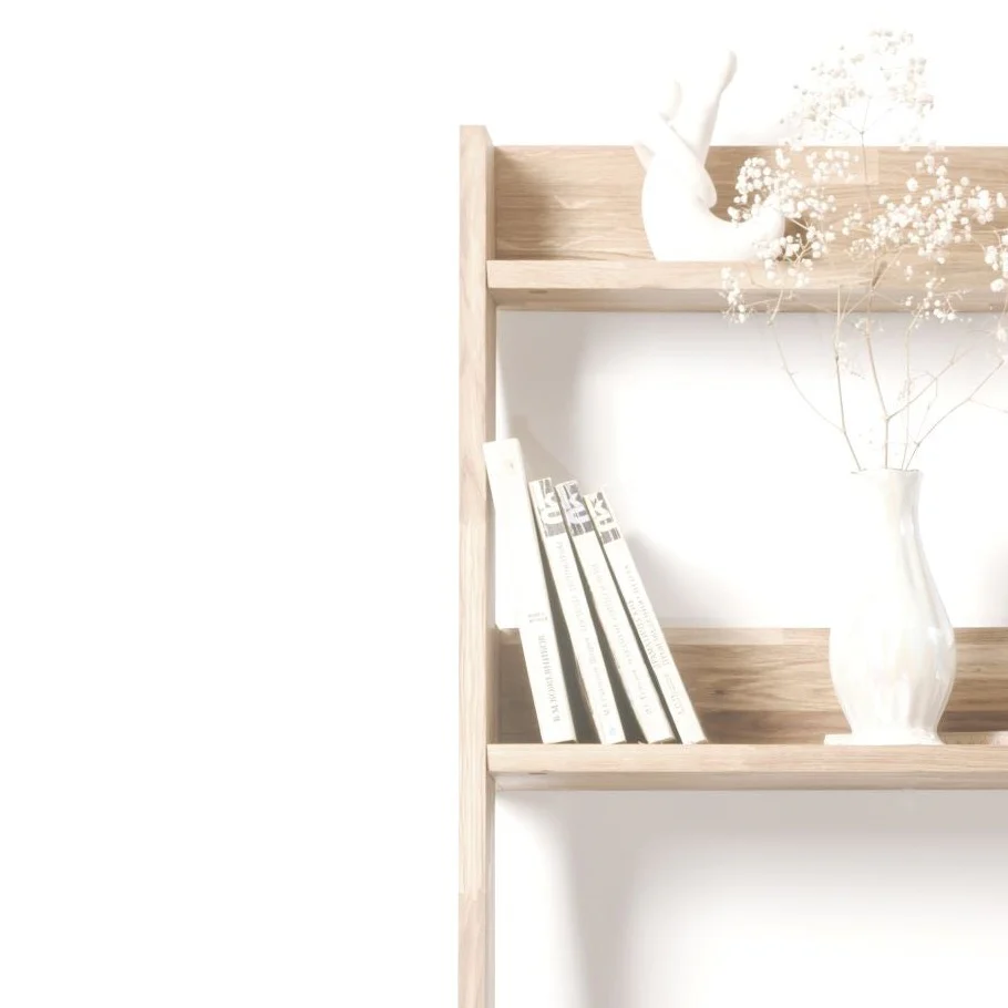 Estanteria Libreria de madera maciza de roble Escandi | NordicStory - Image 7