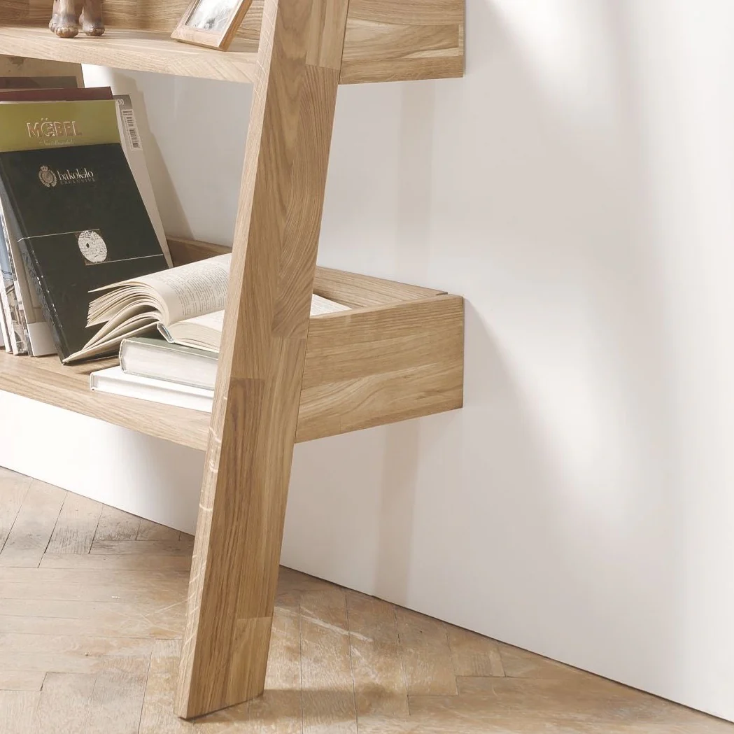 Estanteria Libreria de madera maciza de roble Escandi | NordicStory - Image 8