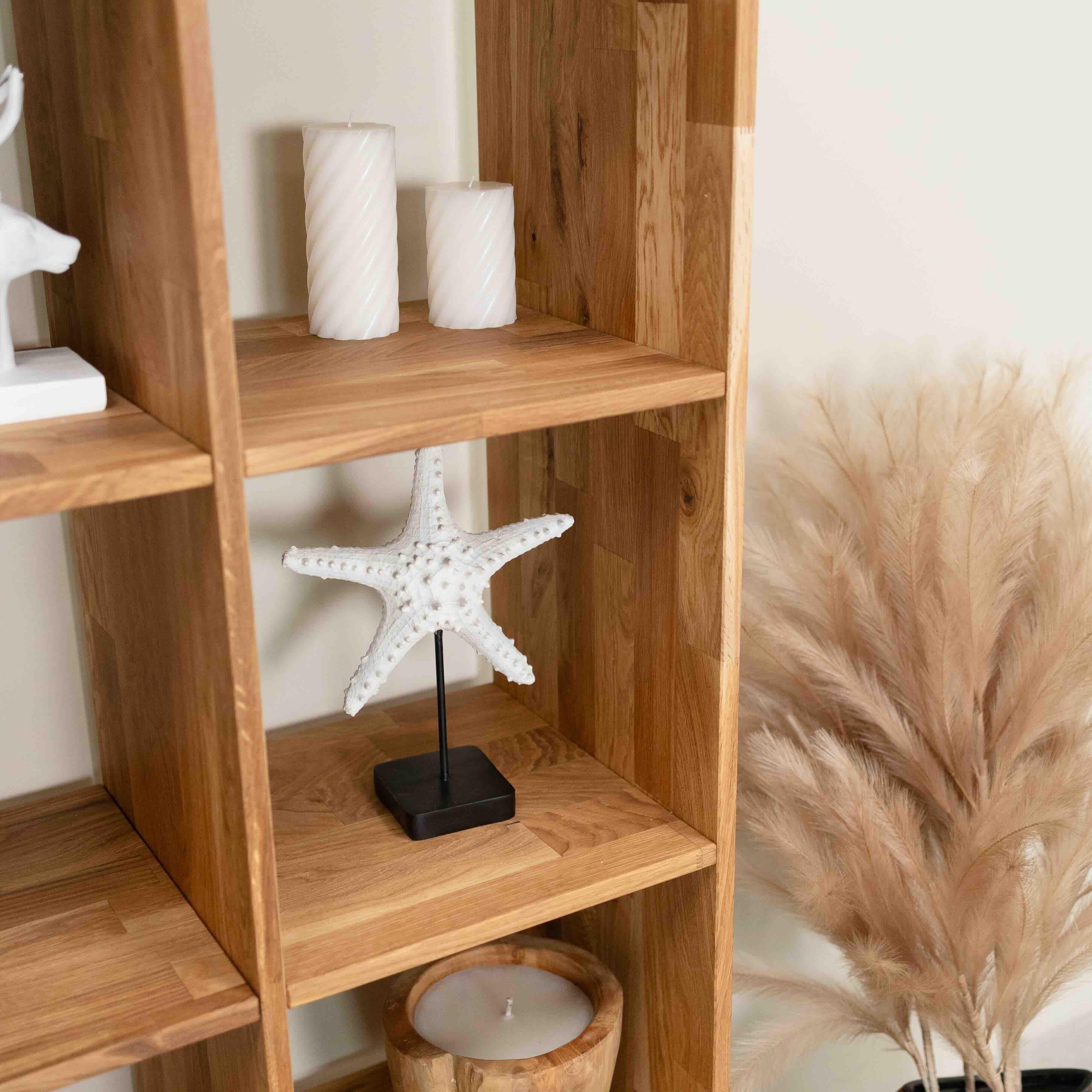 Estanteria Libreria de madera maciza de roble Regal 10 | NordicStory - Image 3