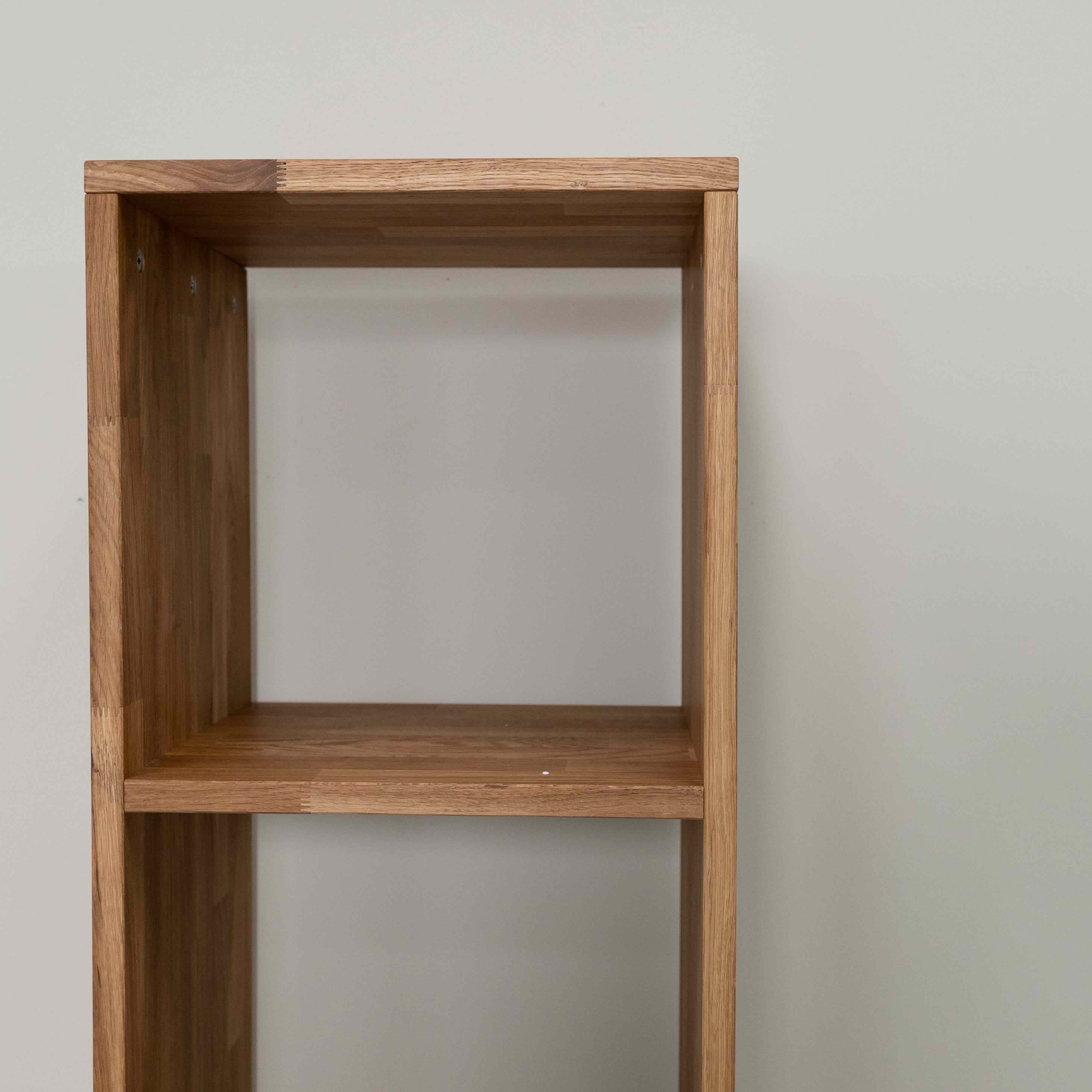 Estanteria Libreria de madera maciza de roble Regal 4 | NordicStory - Image 3