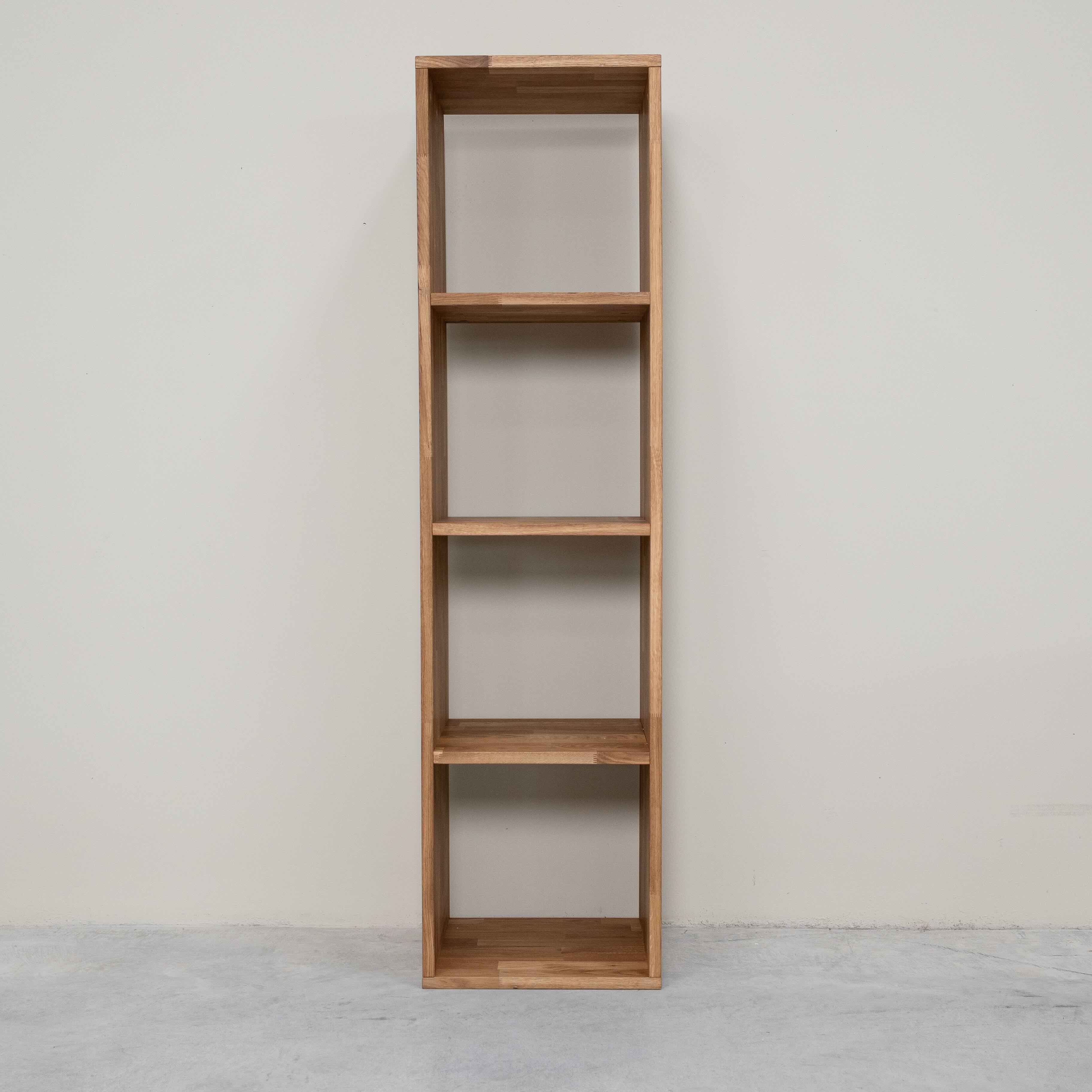 Estanteria Libreria de madera maciza de roble Regal 4 | NordicStory - Image 4