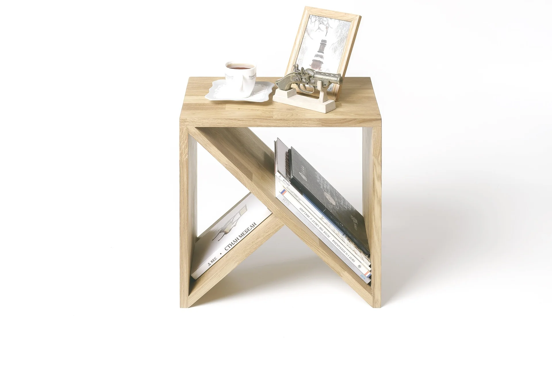 Mesa auxiliar, mesita de noche de madera maciza de roble Denmark | NordicStory - Image 17