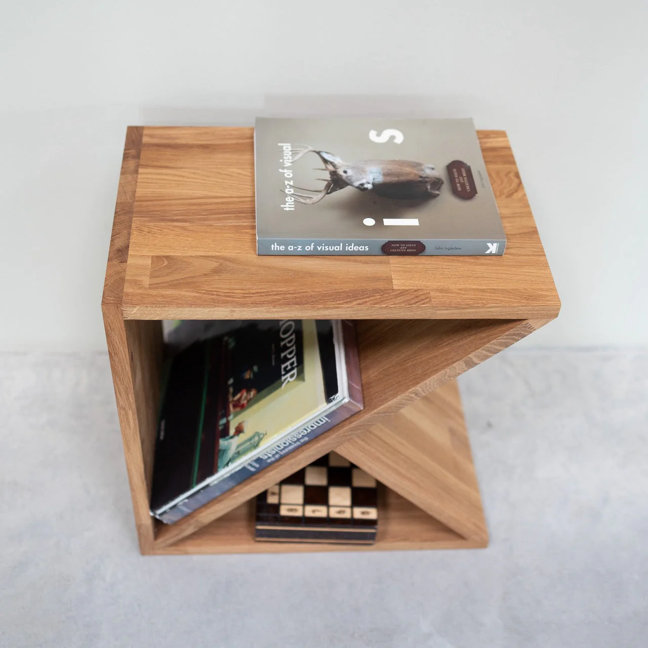 Mesa auxiliar, mesita de noche de madera maciza de roble Denmark | NordicStory - Image 4