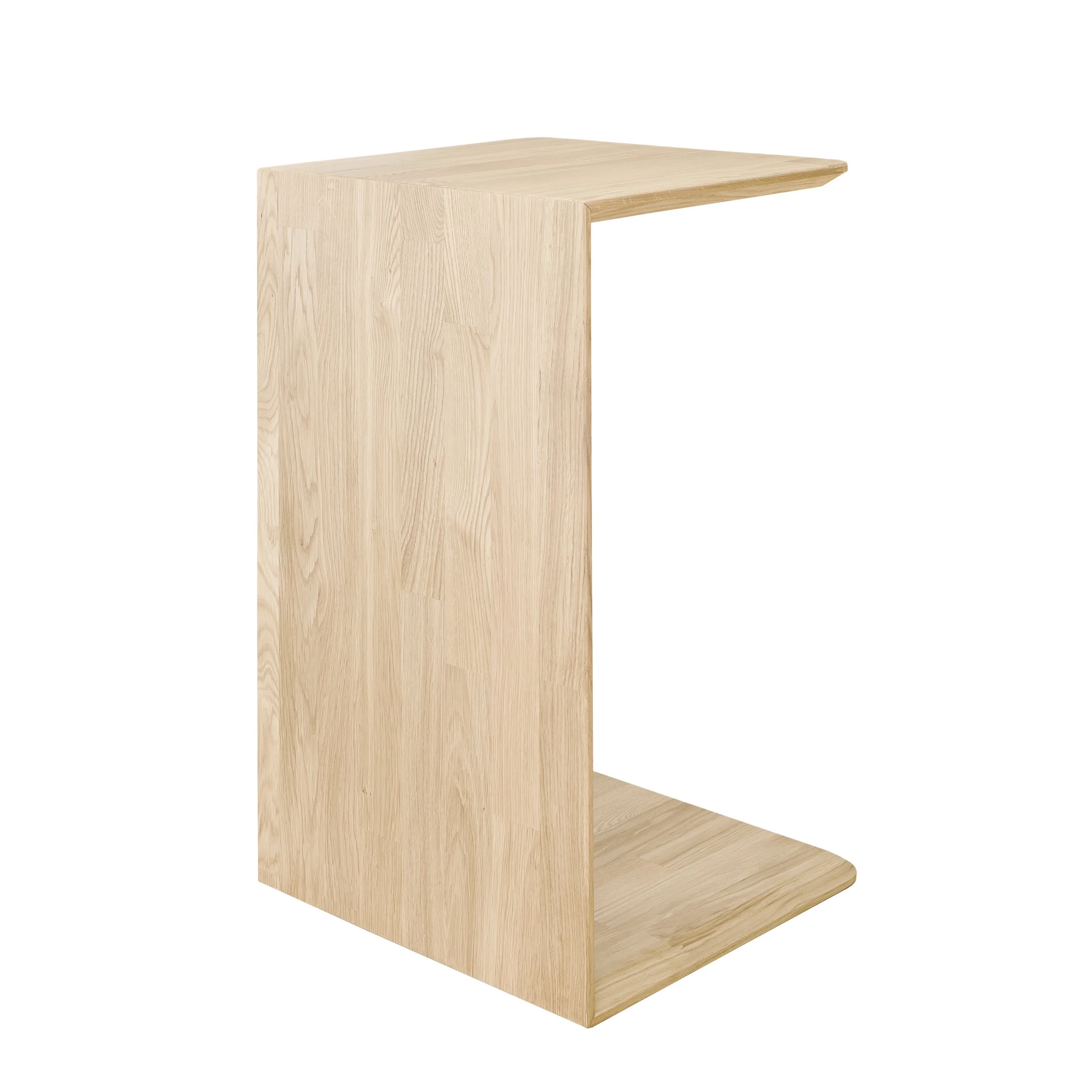 Mesa lateral auxiliar de madera maciza de roble Sono 2 | NordicStory - Image 6
