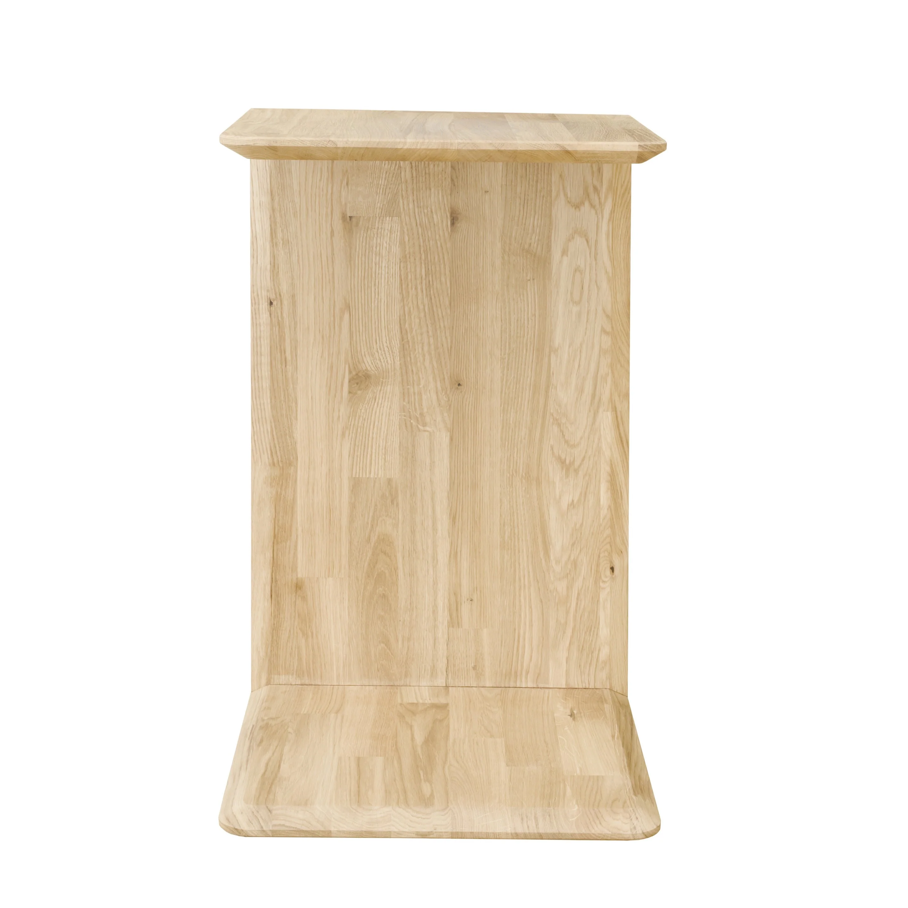 Mesa lateral auxiliar de madera maciza de roble Sono 2 | NordicStory - Image 8