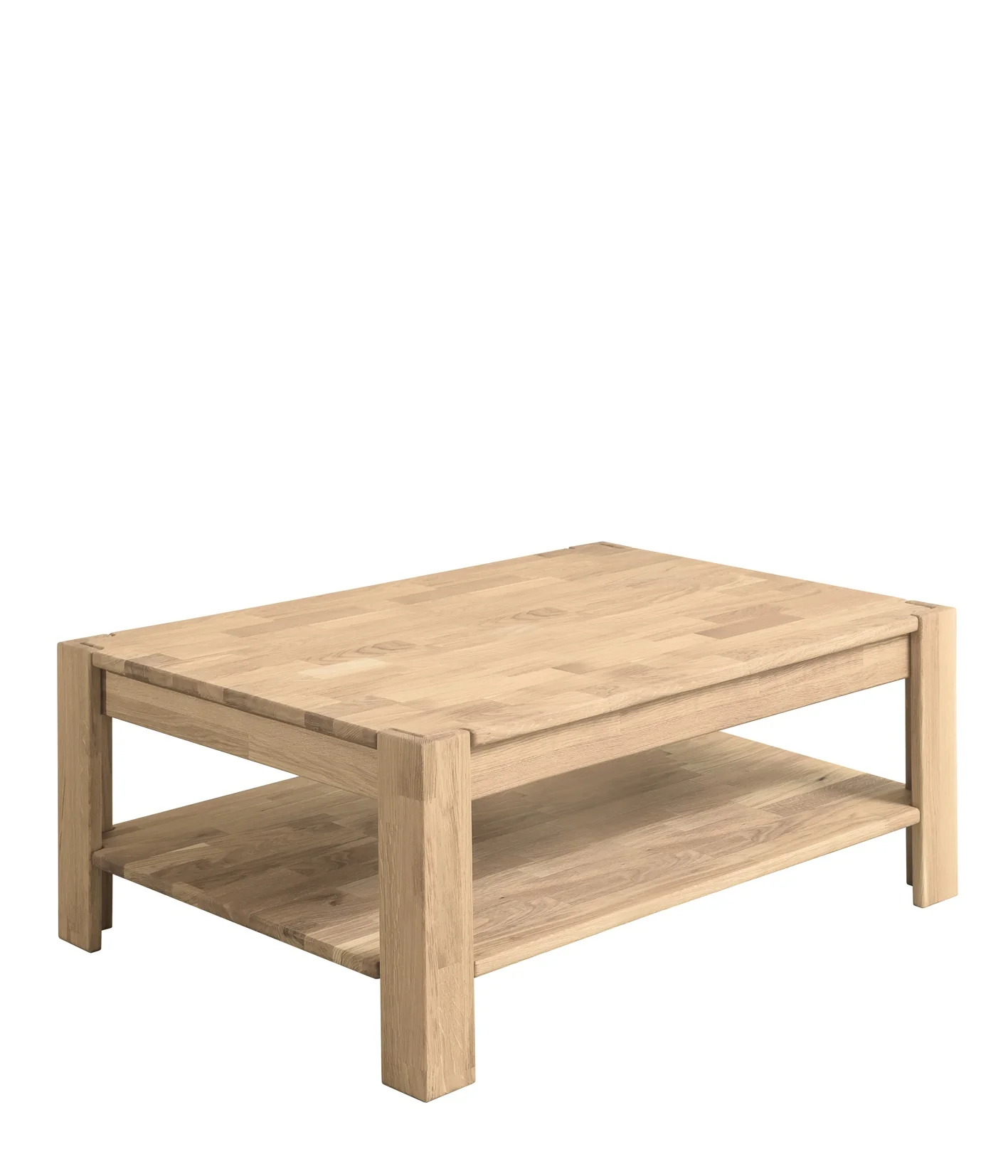 Mesa de centro de madera maciza de roble Mauritz 4 | NordicStory - Image 11