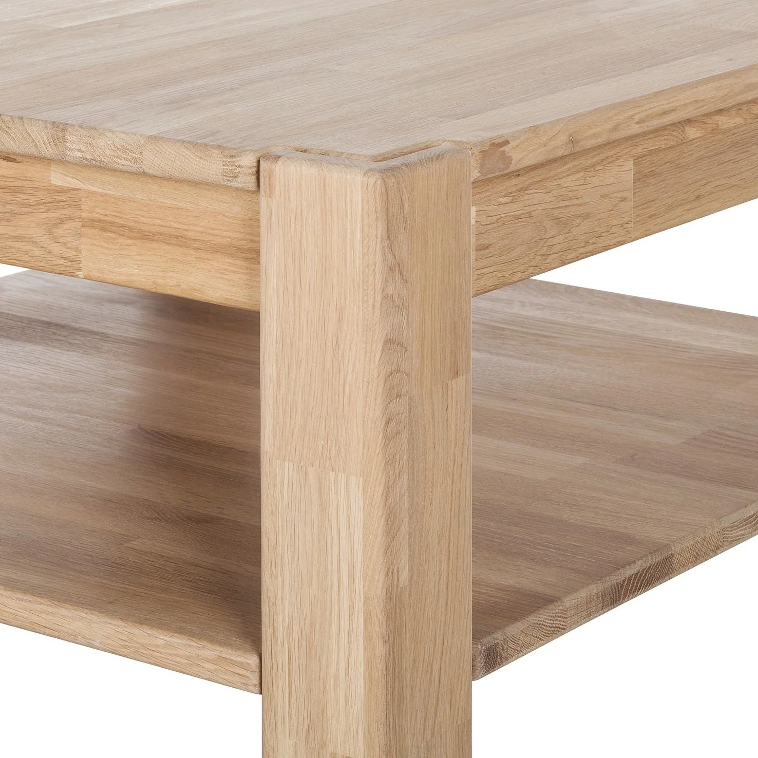 Mesa de centro de madera maciza de roble Mauritz 4 | NordicStory - Image 8