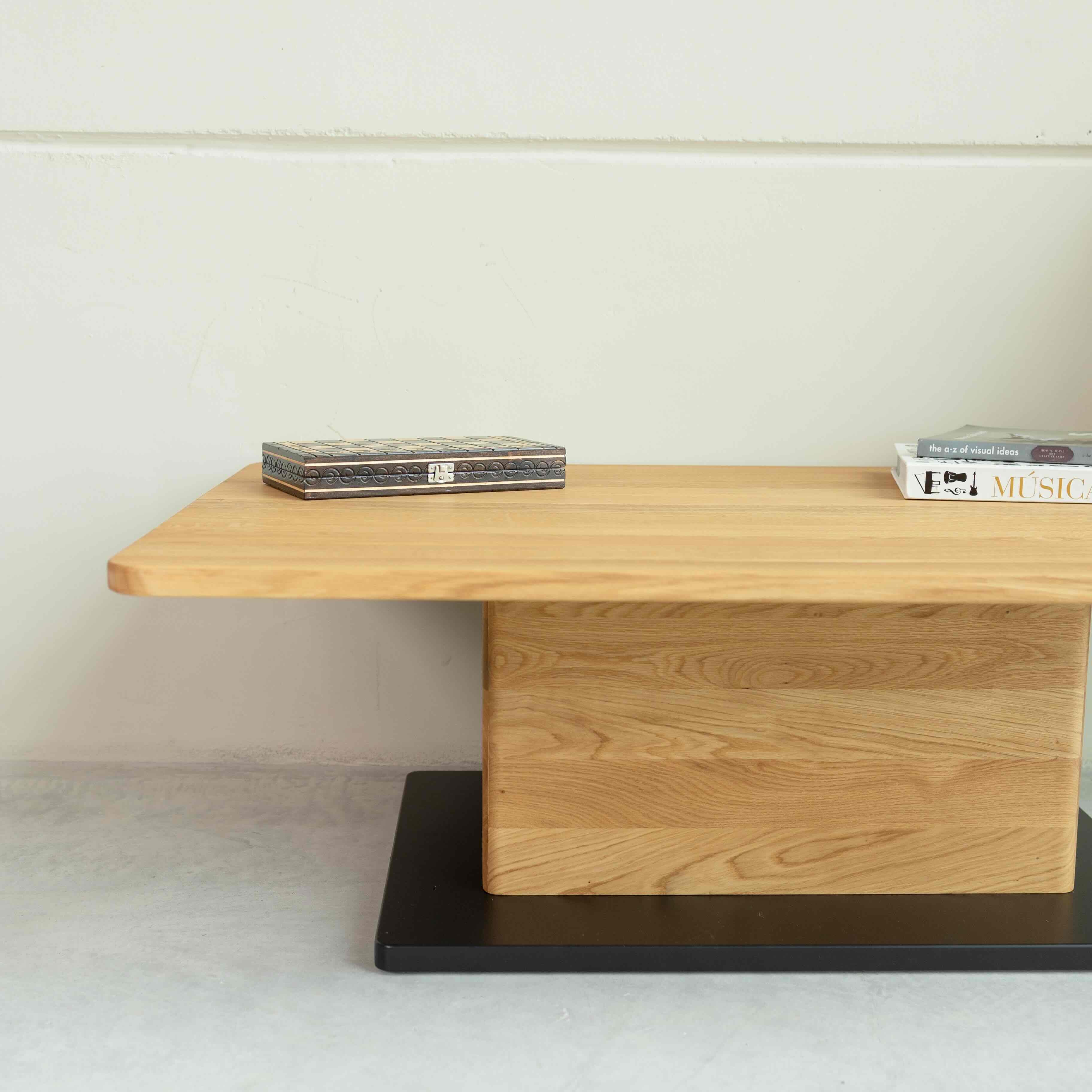 Mesa de centro de madera maciza roble Bremen | NordicStory - Image 4