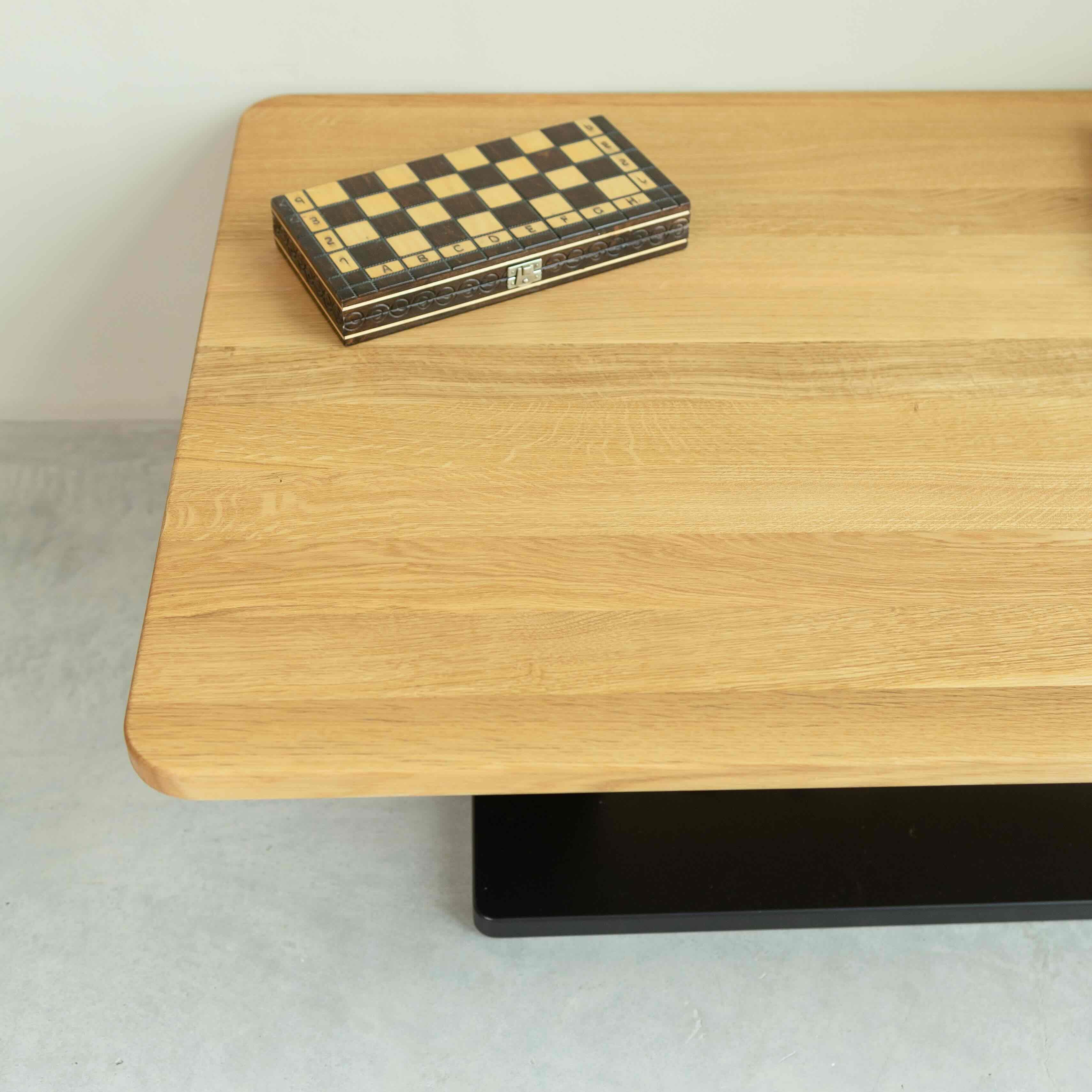 Mesa de centro de madera maciza roble Bremen | NordicStory - Image 5