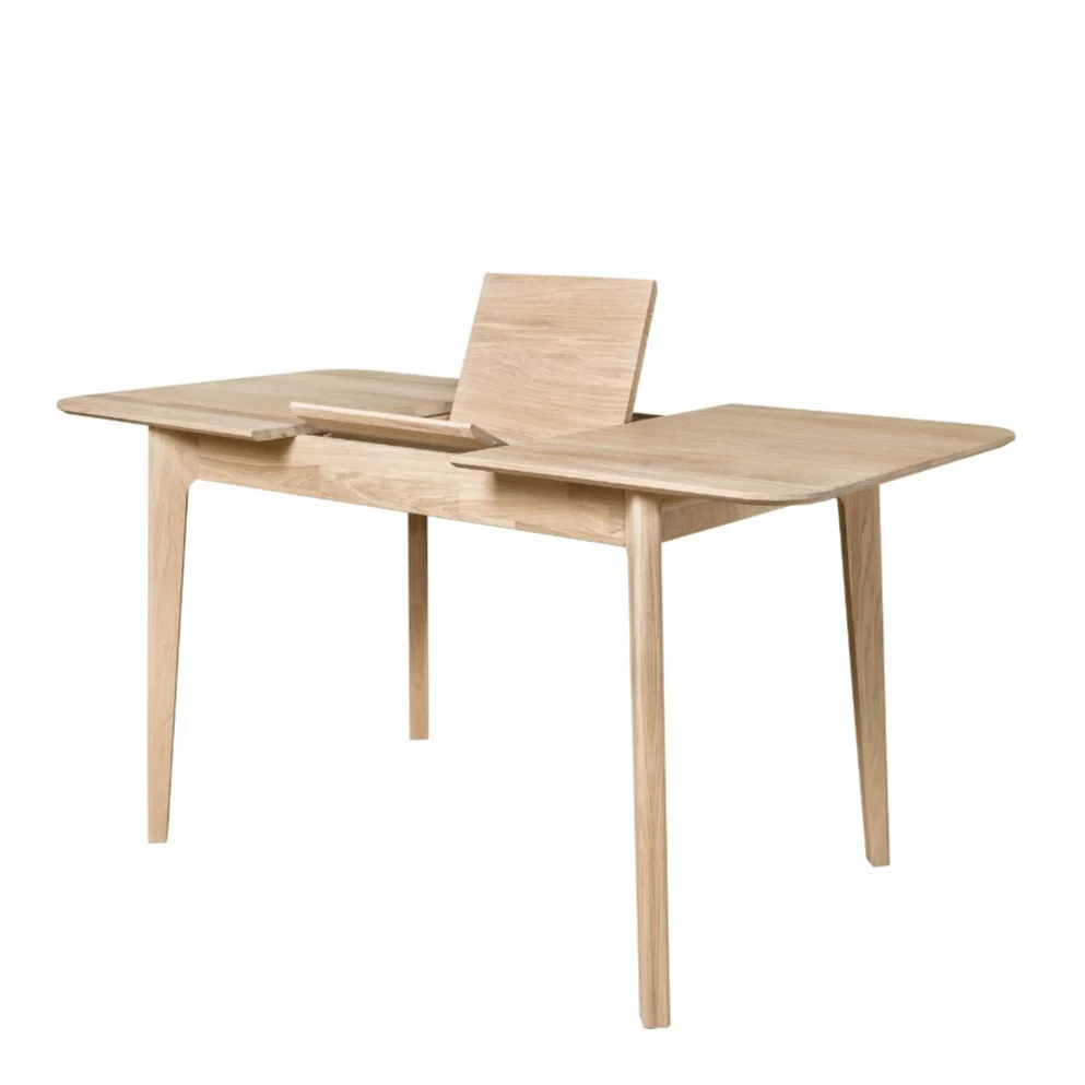 Mesa extensible de comedor de madera maciza de roble France | NordicStory - Image 11