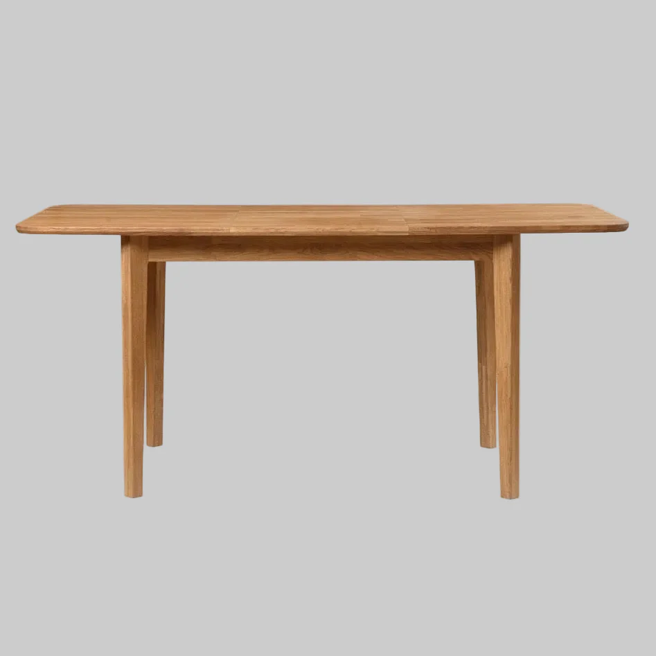 Mesa extensible de comedor de madera maciza de roble France | NordicStory - Image 4