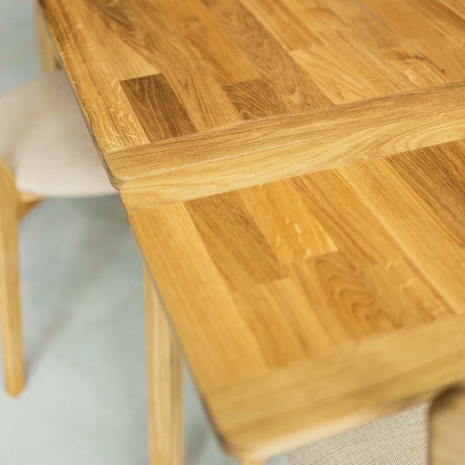 Mesa extensible de comedor de madera maciza de roble Mini 1 | NordicStory - Image 11