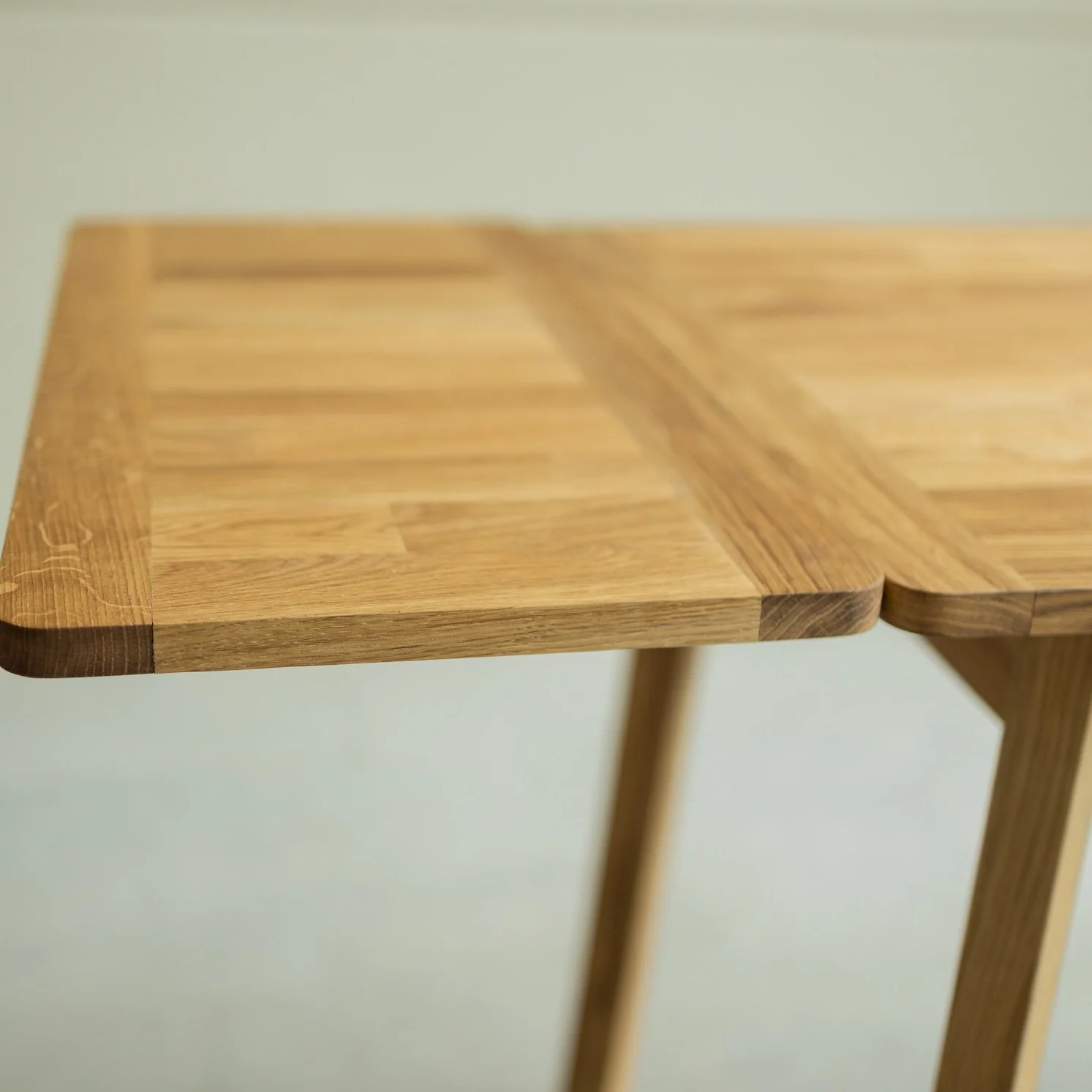Mesa extensible de comedor de madera maciza de roble Mini 1 | NordicStory - Image 14