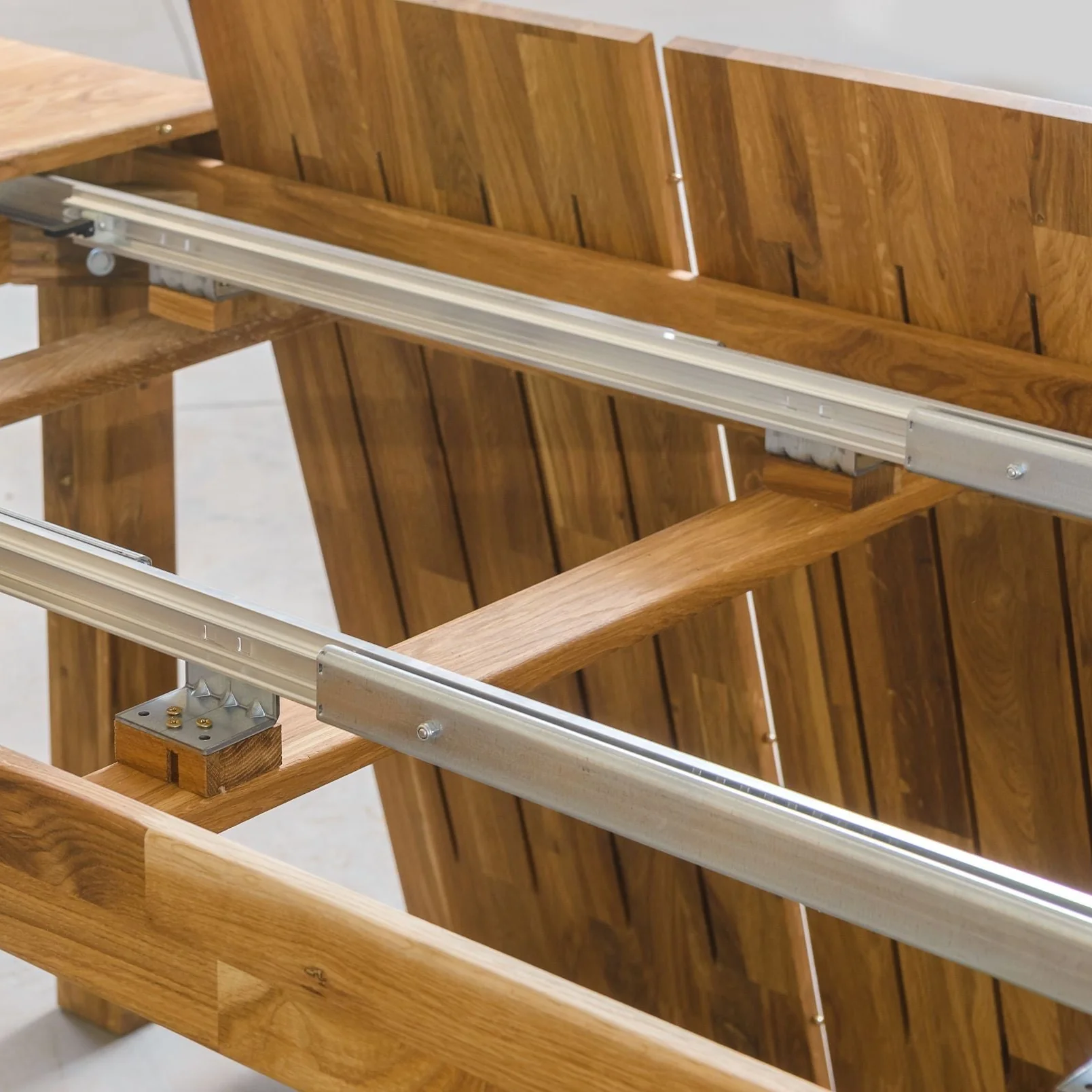 Mesa extensible de comedor de madera maciza de roble XL | NordicStory - Image 14
