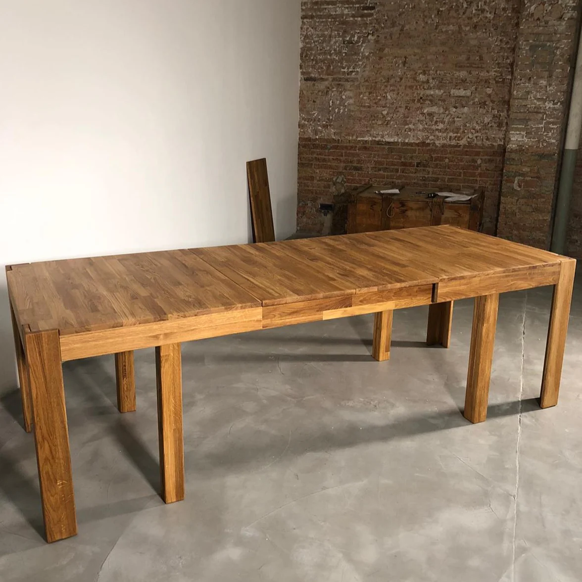 Mesa extensible de comedor de madera maciza de roble XL | NordicStory - Image 8