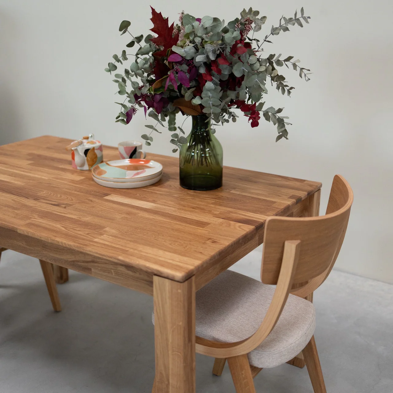 Mesa de comedor de madera maciza de roble Mauritz 4 | NordicStory - Image 3