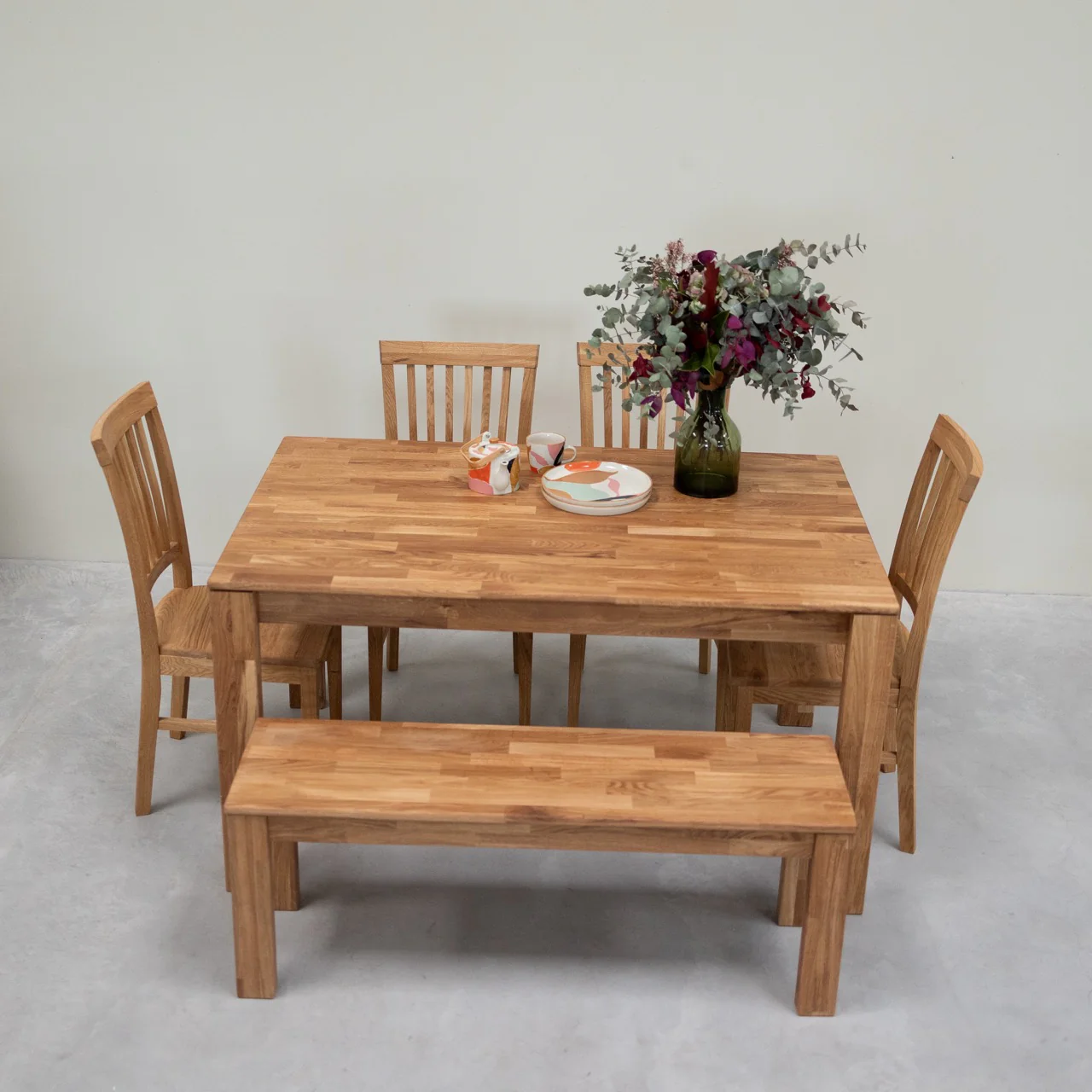 Mesa de comedor de madera maciza de roble Mauritz 4 | NordicStory - Image 6
