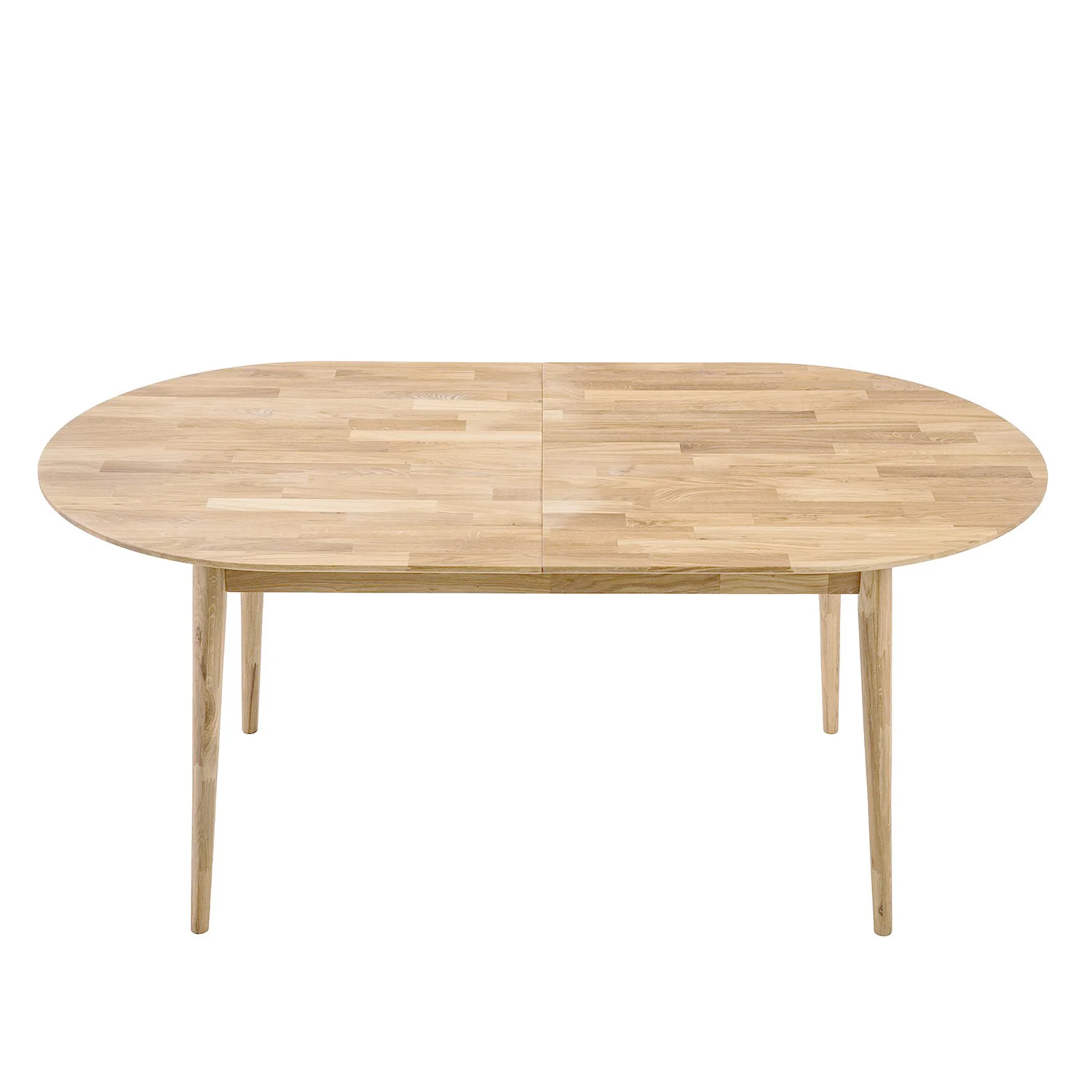 Mesa de comedor ovalada y extensible de madera maciza de roble Escandi 2 | NordicStory - Image 15