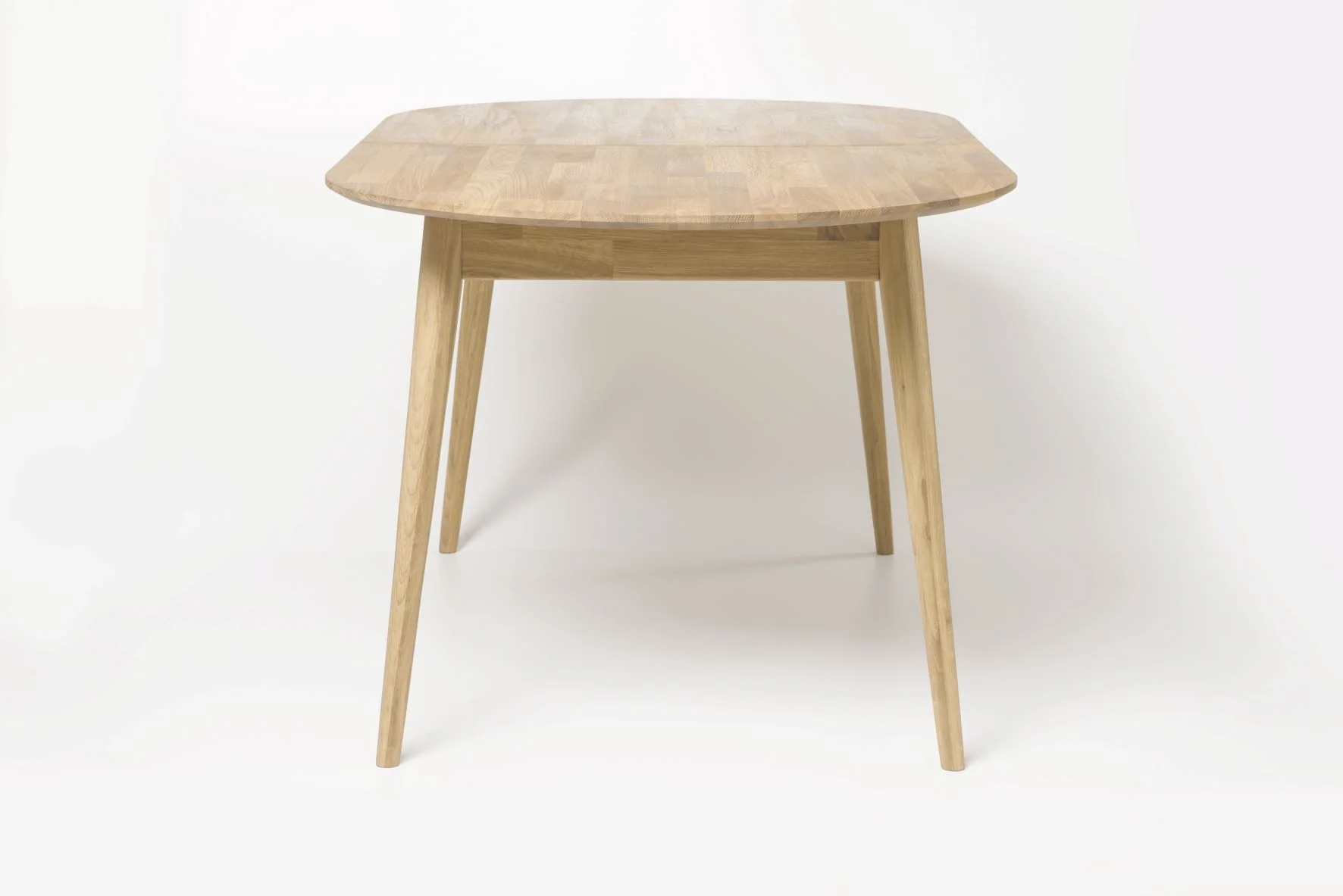 Mesa de comedor ovalada y extensible de madera maciza de roble Escandi 2 | NordicStory - Image 18