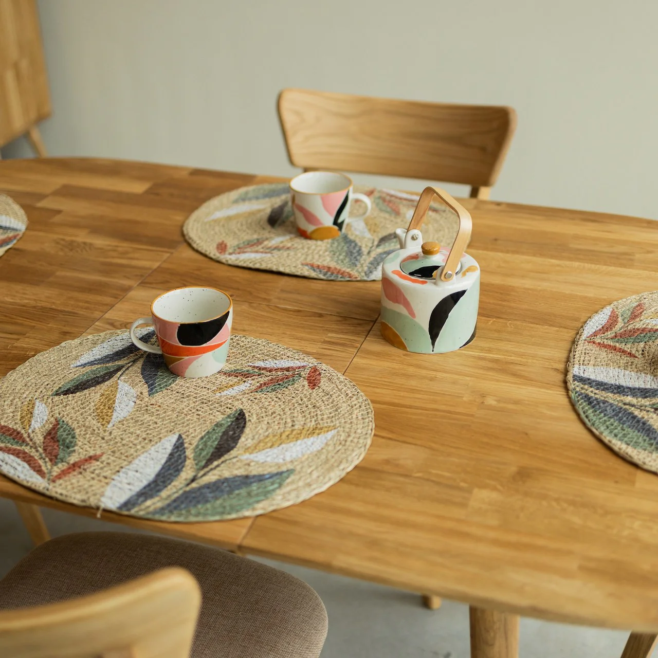 Mesa de comedor ovalada y extensible de madera maciza de roble Escandi 2 | NordicStory - Image 7