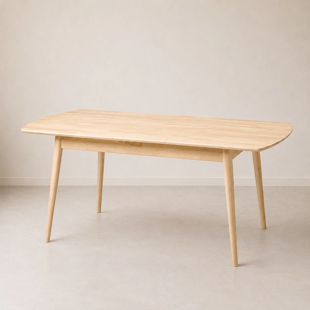 Mesa de comedor rectangular y extensible de madera maciza de roble Escandi | NordicStory - Image 12