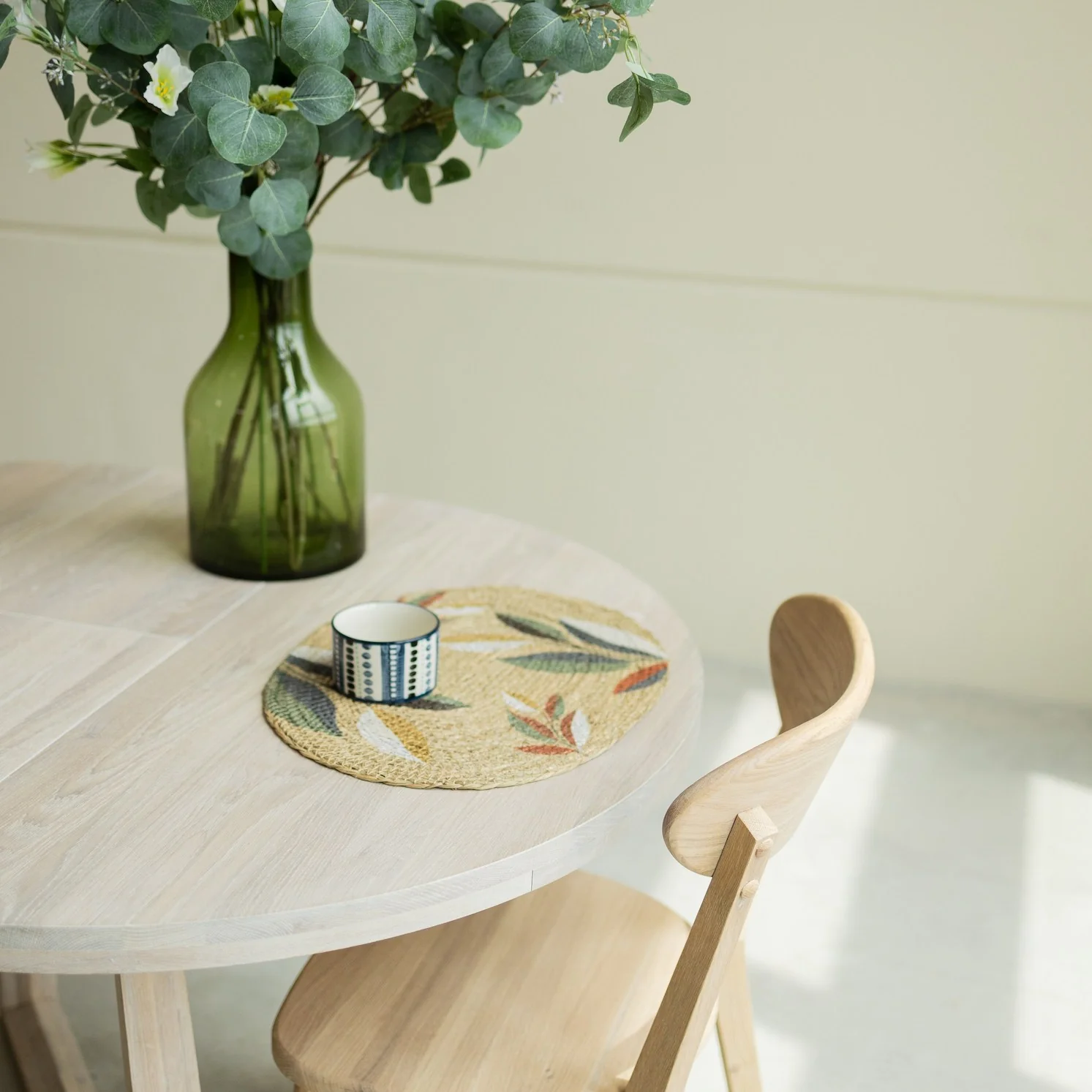 Mesa extensible de comedor de madera maciza de roble MOBY - Image 16