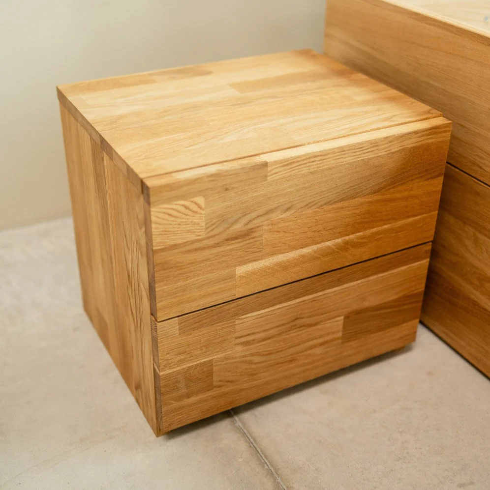 Mesita de noche de madera maciza de roble Denmark 2 | NordicStory - Image 11