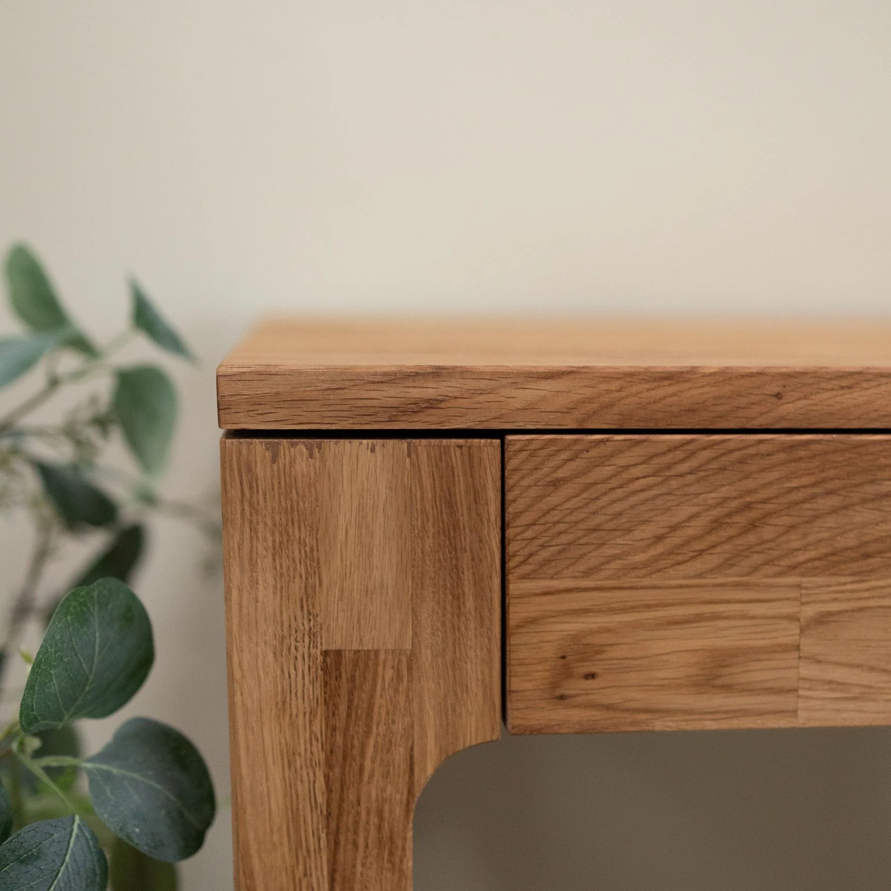 Mesa escritorio de madera maciza de roble Axel I | NordicStory - Image 8
