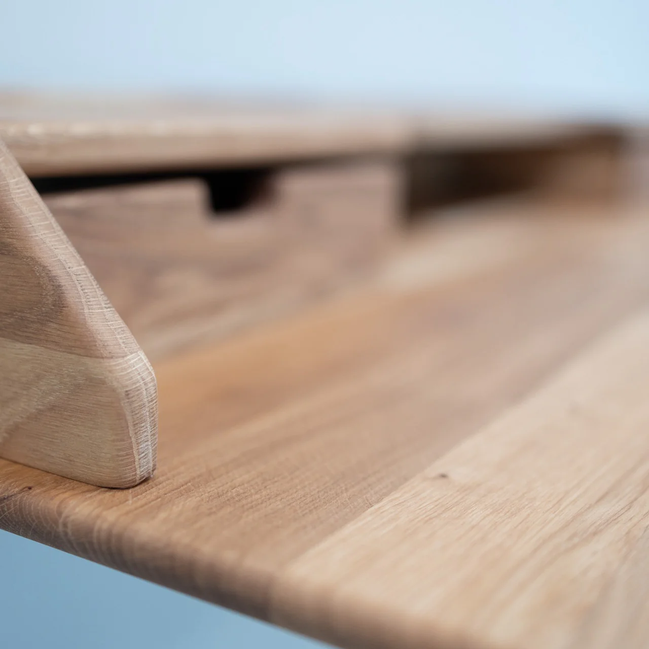 Mesa escritorio de madera maciza de roble Ana | NordicStory - Image 6