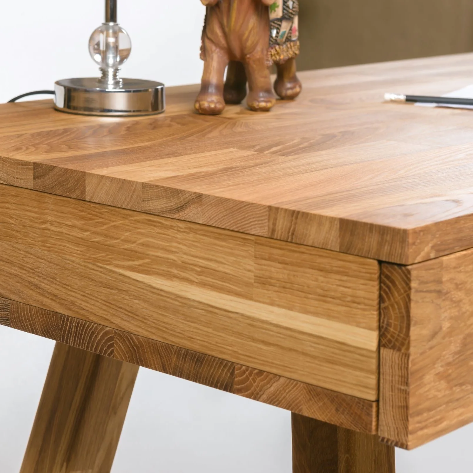 Mesa escritorio de madera maciza de roble Einstein I | NordicStory - Image 11