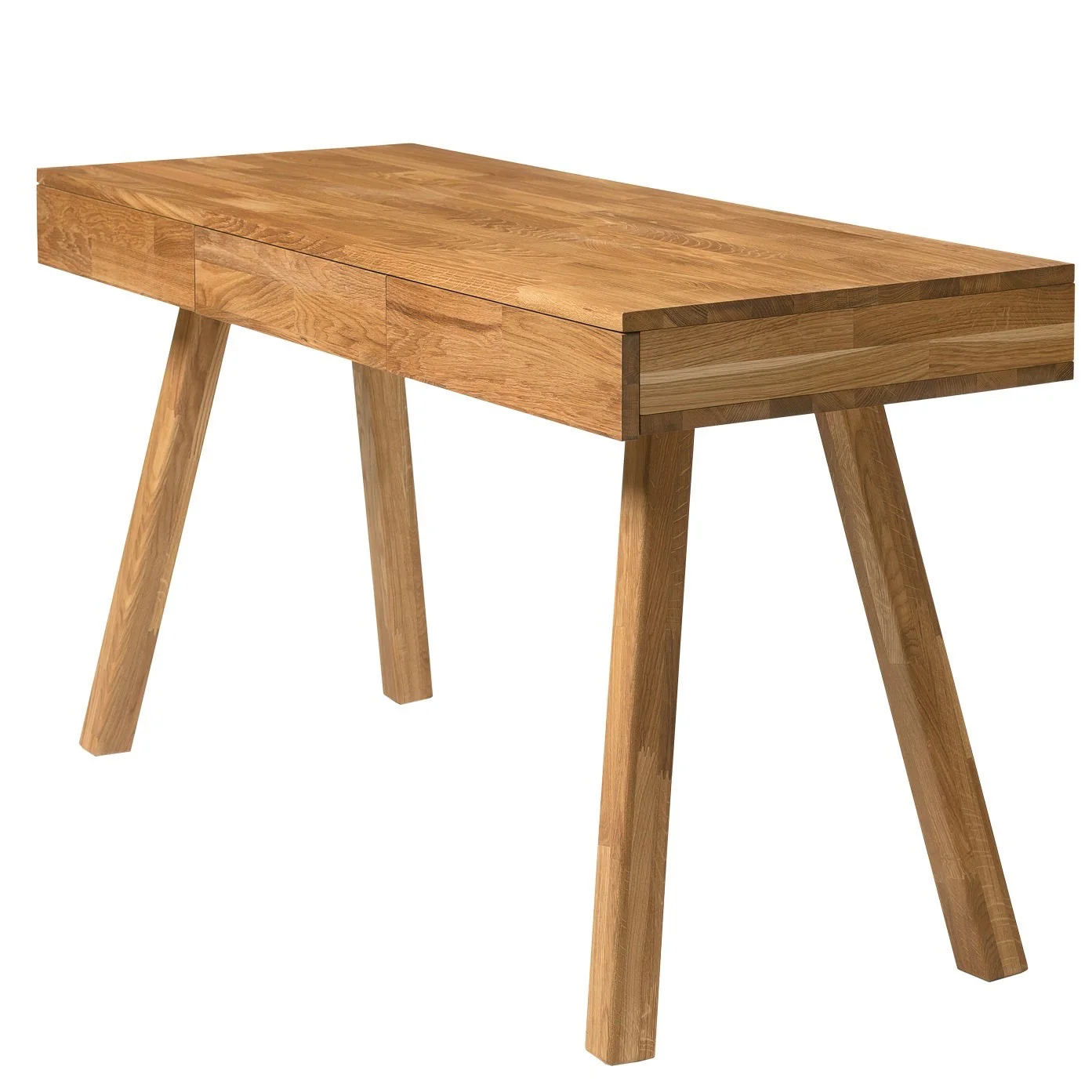 Mesa escritorio de madera maciza de roble Einstein I | NordicStory - Image 4