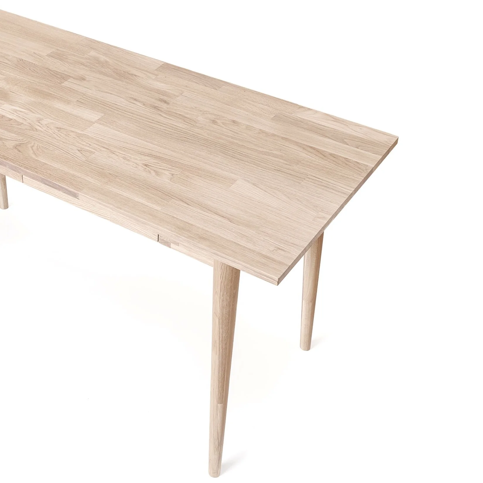 Mesa escritorio de madera maciza de roble Escandi | NordicStory - Image 11