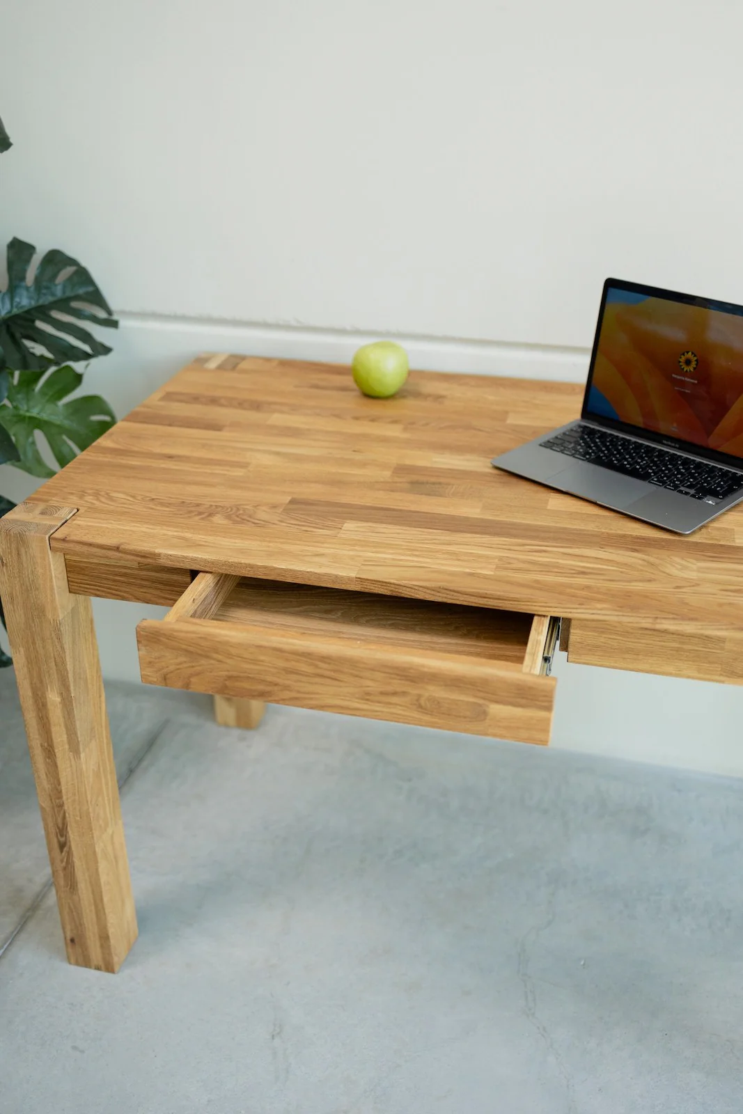 Mesa escritorio de madera maciza de roble Royal| NordicStory - Image 3