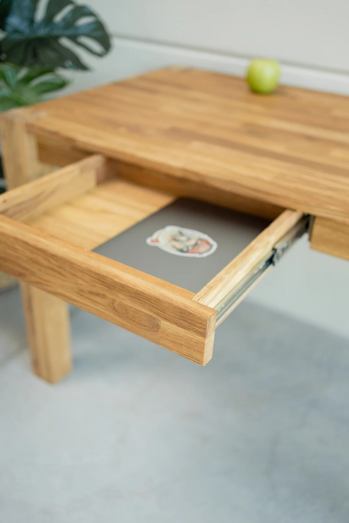 Mesa escritorio de madera maciza de roble Royal| NordicStory - Image 4