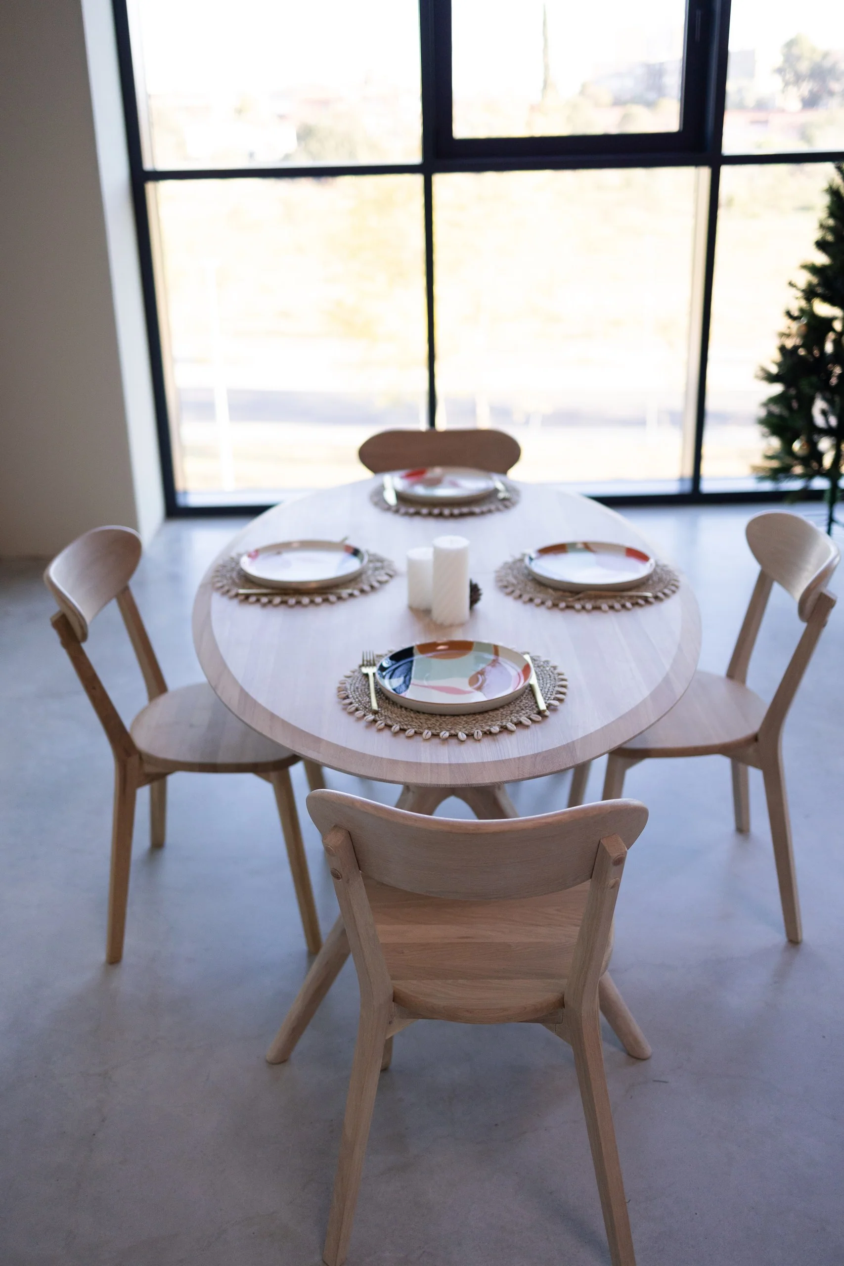 Mesa extensible de comedor de madera maciza de roble Carmen | NordicStory - Image 12