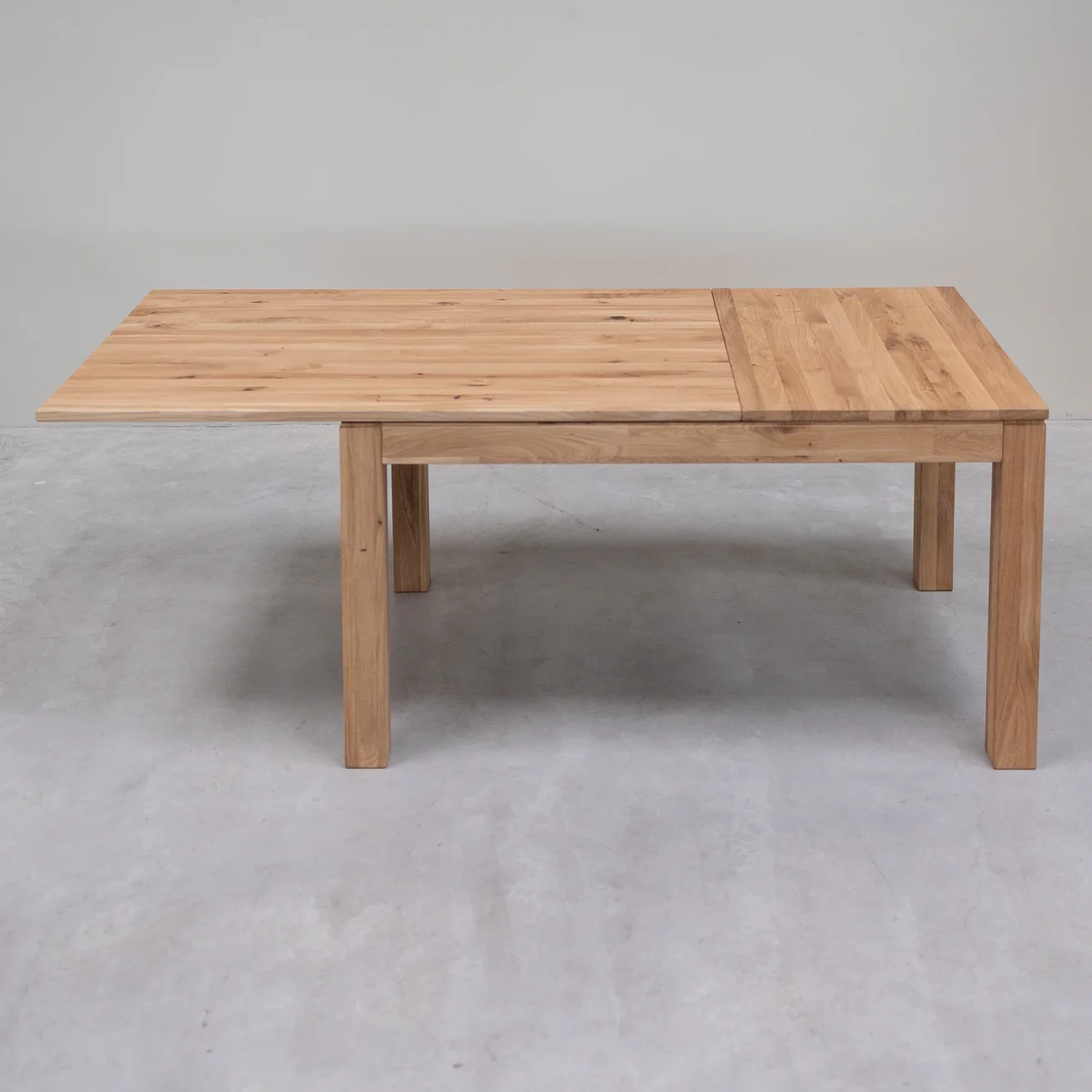Mesa extensible de comedor de madera maciza de roble L2 | NordicStory - Image 6