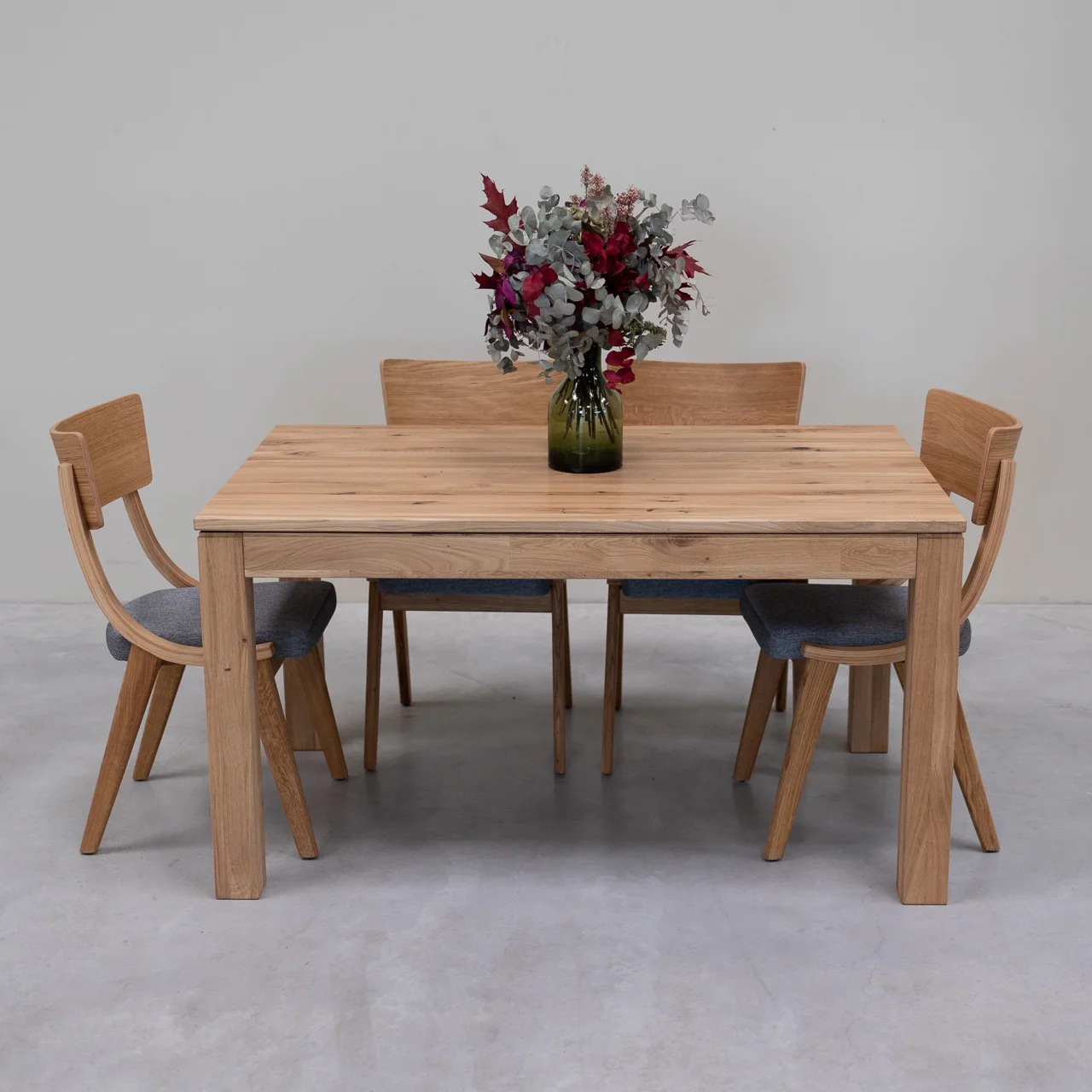 Mesa extensible de comedor de madera maciza de roble L2 | NordicStory - Image 9