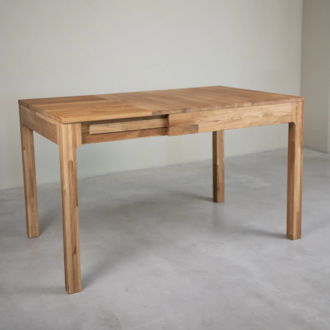 Mesa extensible de comedor de madera maciza de roble Marsi | NordicStory - Image 7