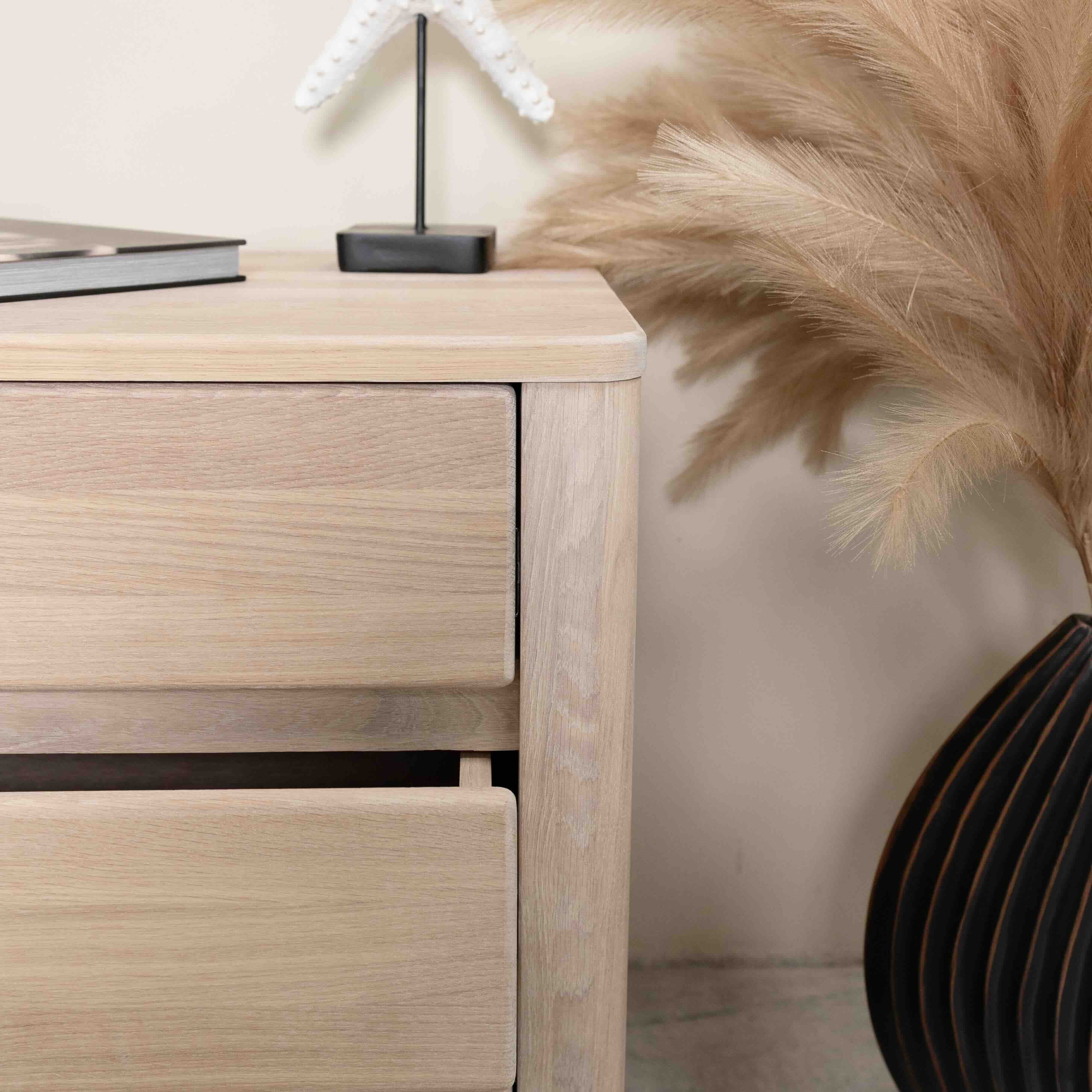 Mesita de madera maciza roble Elsa 30 | NordicStory - Image 3