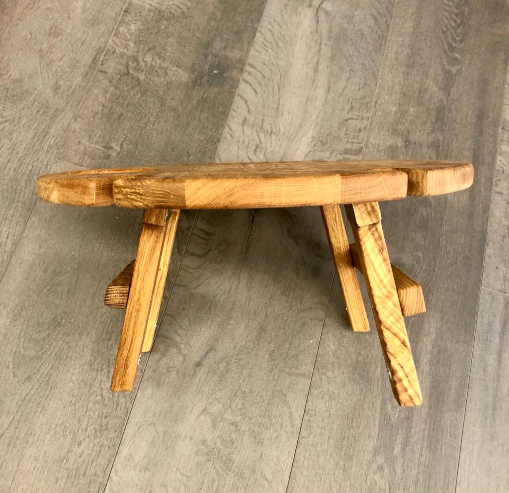Mini mesa de vino plegable de madera maciza roble | NordicStory - Image 12