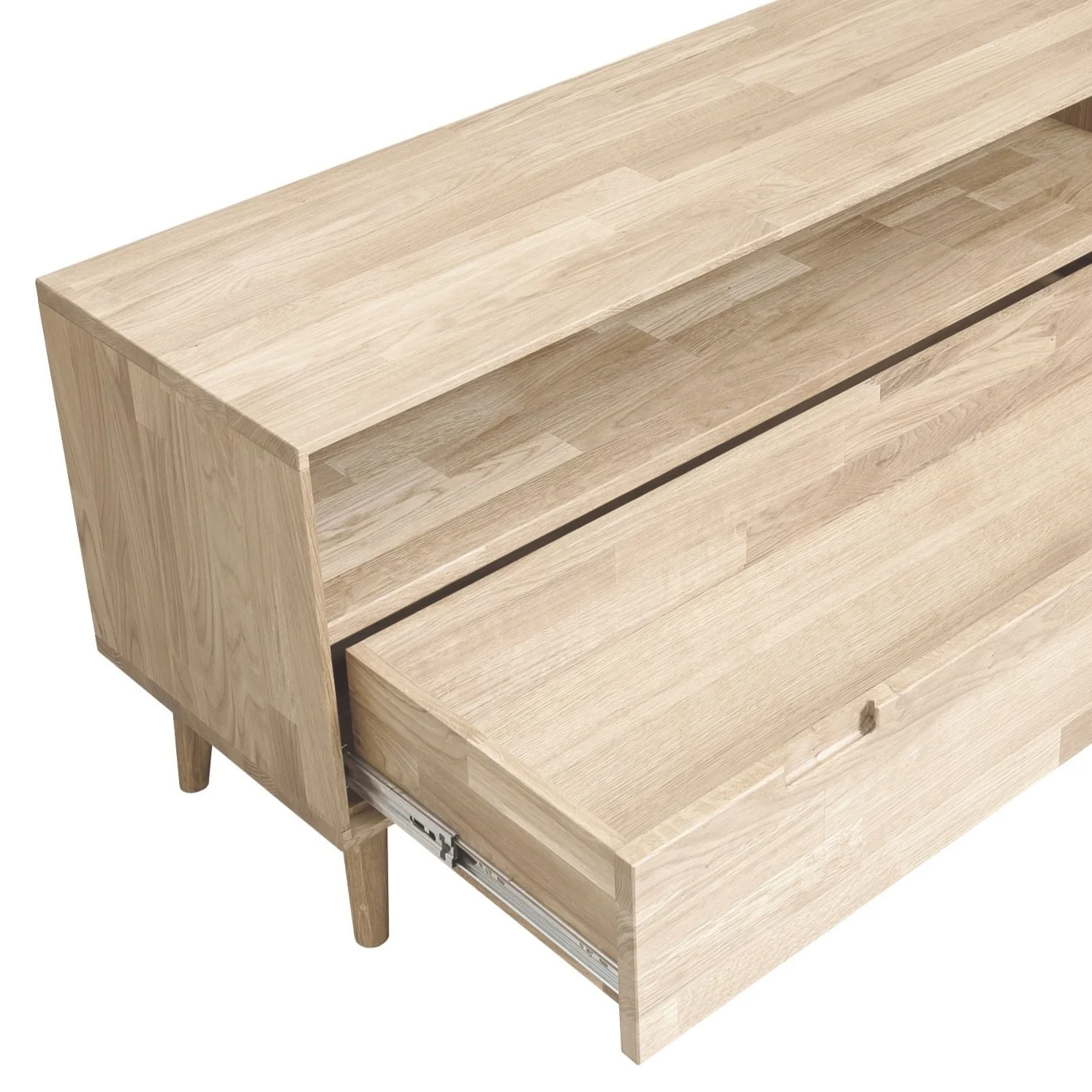 Mueble de TV de madera maciza de roble Escandi 2 | NordicStory - Image 10