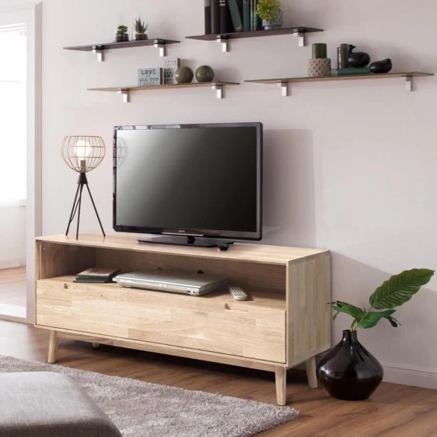 Mueble de TV de madera maciza de roble Escandi 2 | NordicStory - Image 8