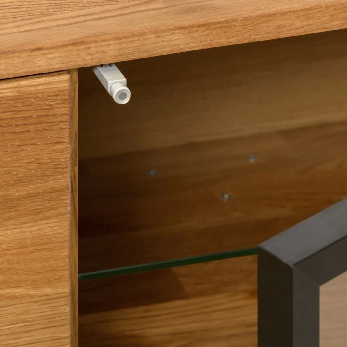 Mueble de TV de madera maciza de roble Moritz | NordicStory - Image 3